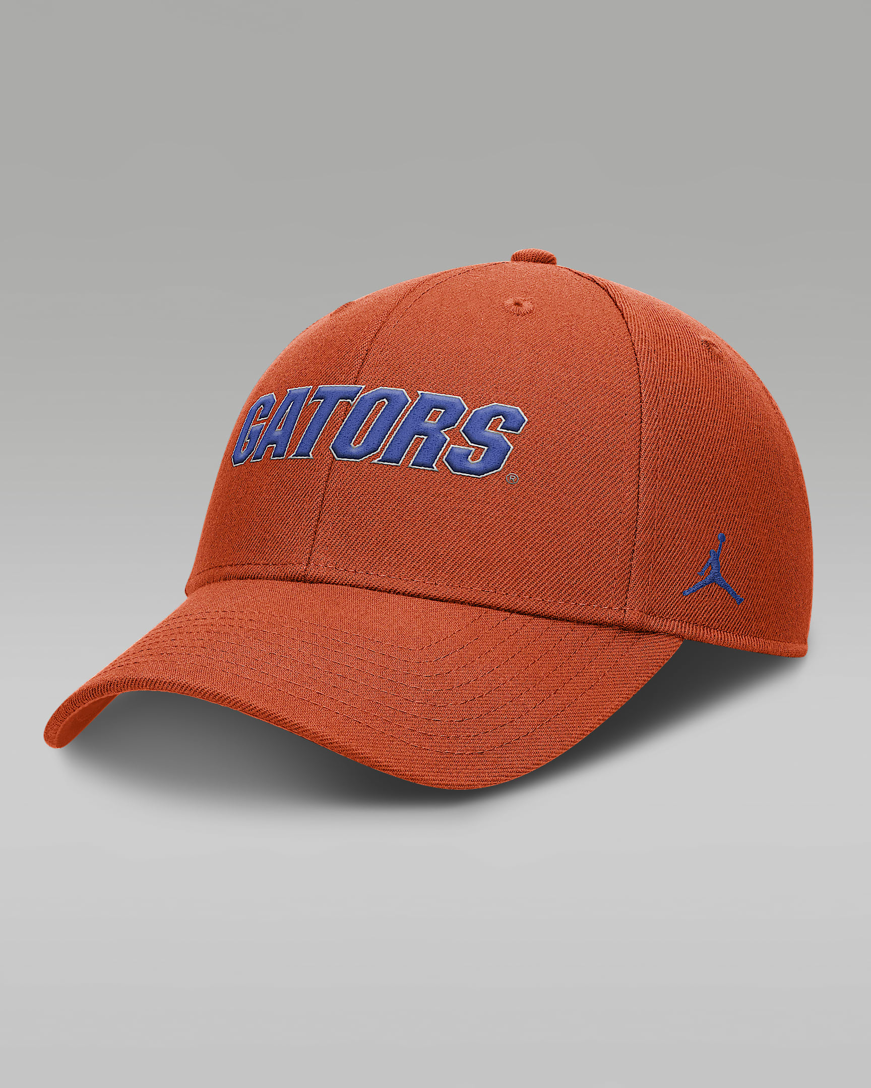 Gorra de rejilla universitaria marca Jordan Dri-FIT ajustable para hombre Florida On-Field Rise Gameday - Naranja