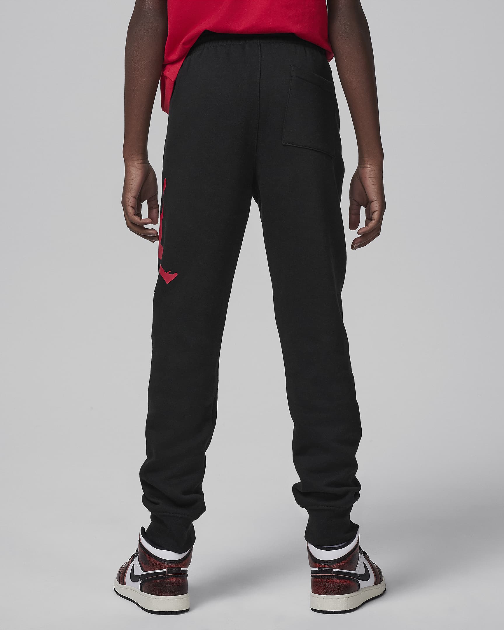 Jordan Older Kids' Jumpman Baseline Trousers - Black