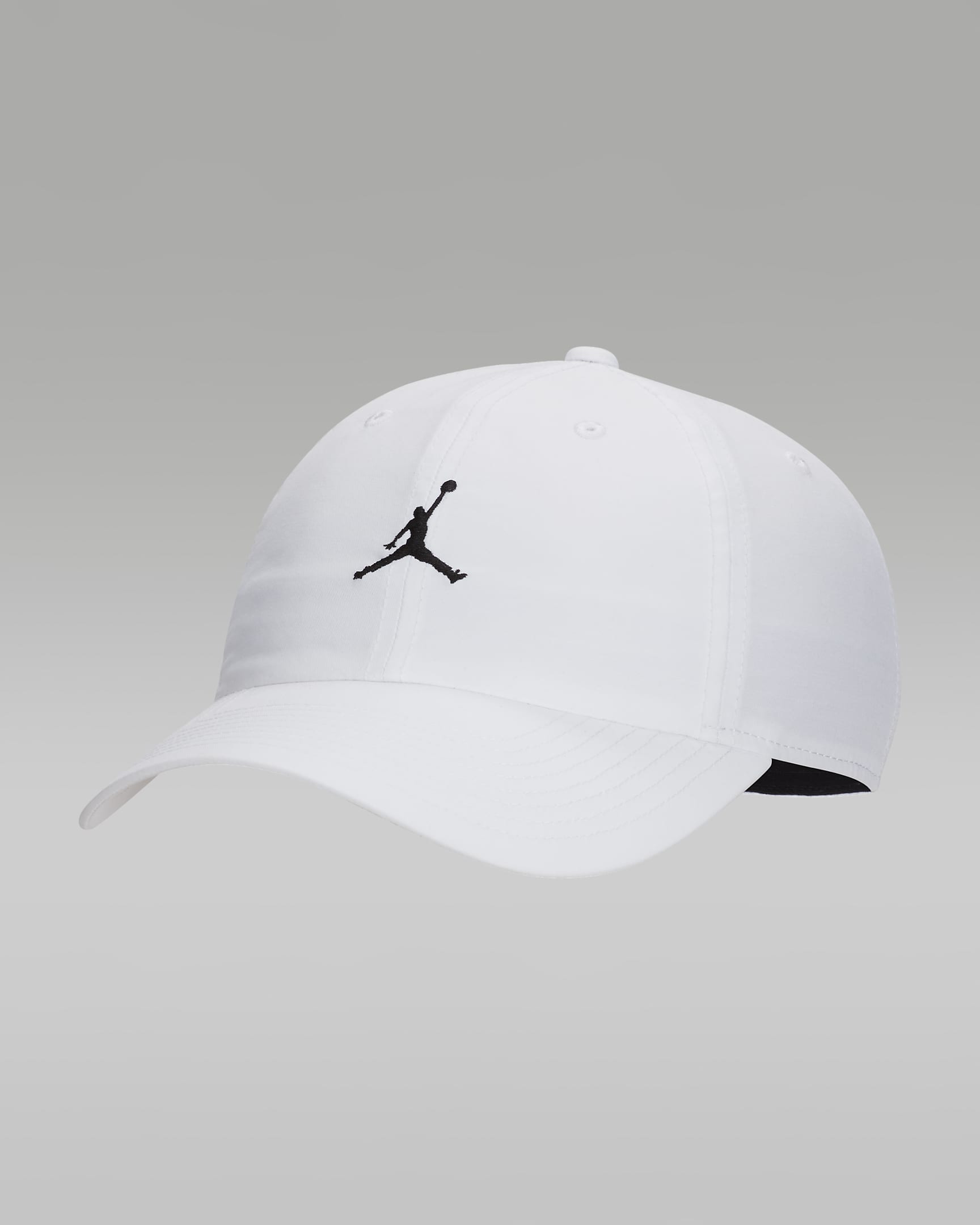 Boné ajustável não estruturado Jordan Club Cap - Branco/Preto