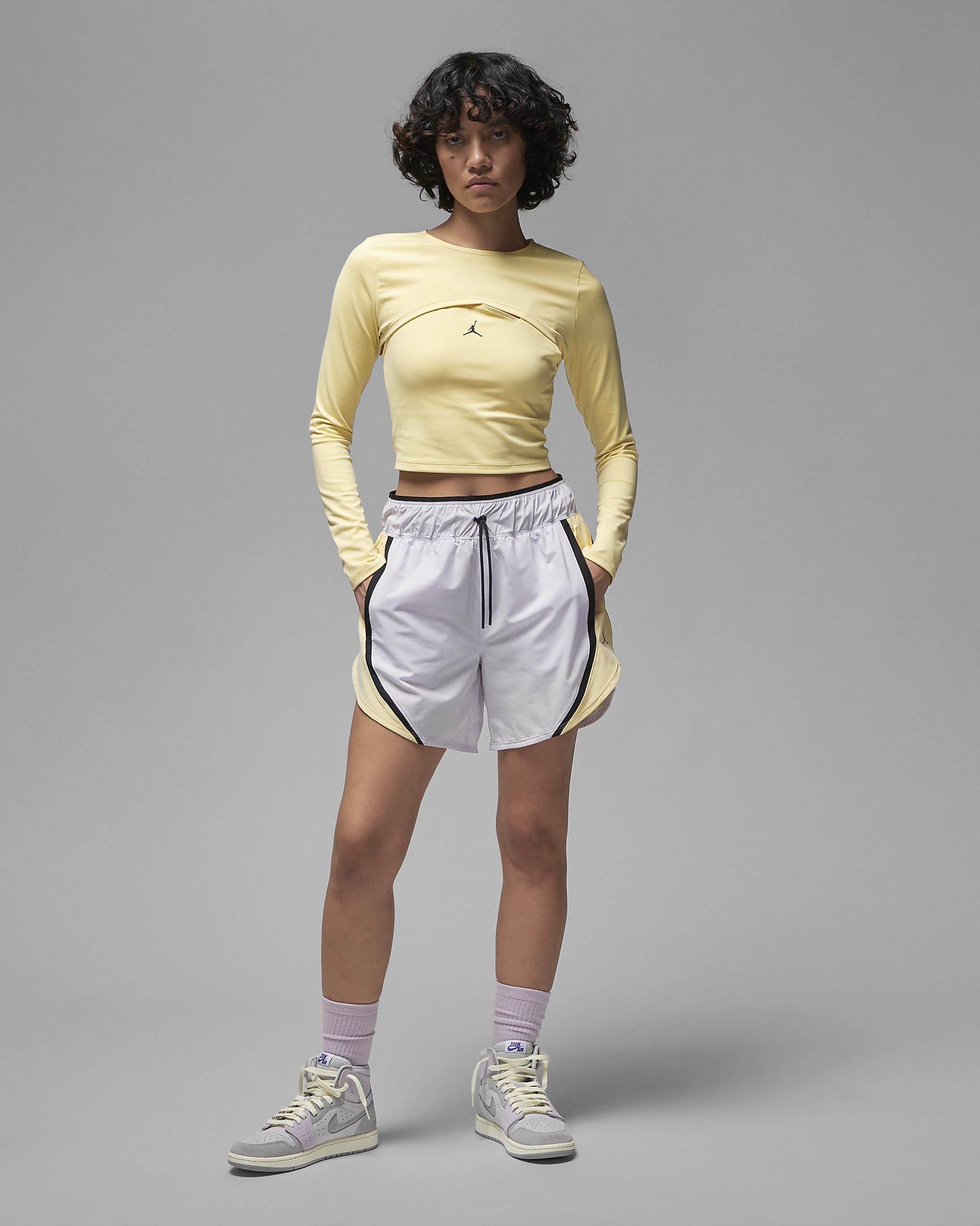 Ladies' Jordan Stretch Short - Khaki main image 1