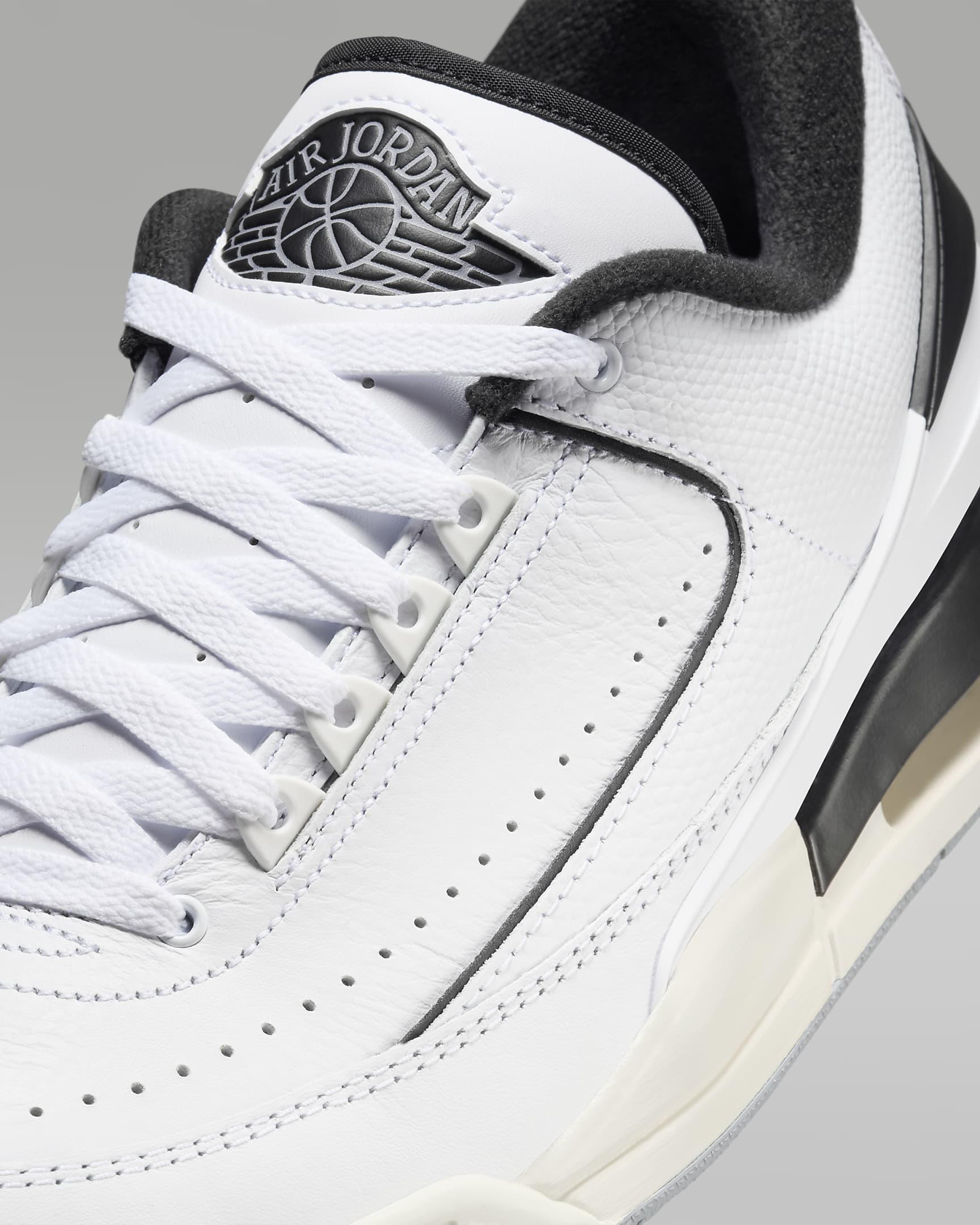 Jordan 2/3 Men's Shoes - White/Sail/Cement Grey/Black