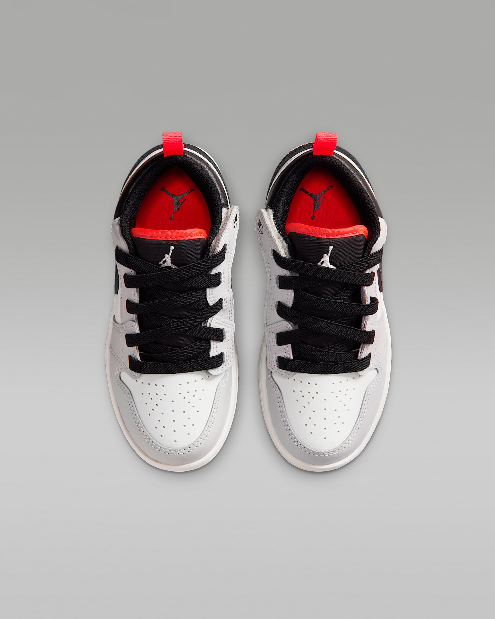 Jordan 1 低筒 Alt 小童鞋款 - 黑色/Summit White/Infrared 23/黑色