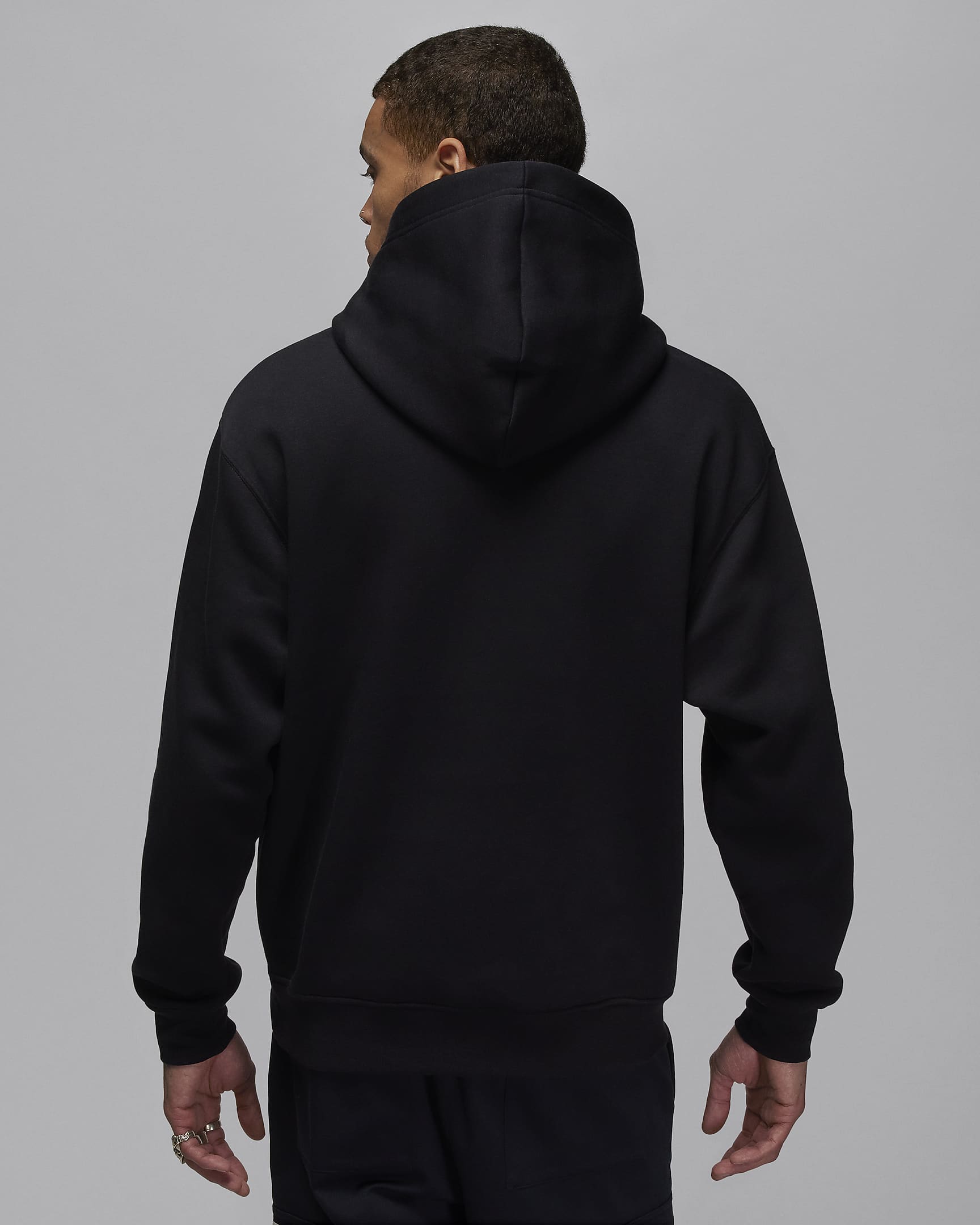 Jordan Milan Men's Pullover Hoodie - Black