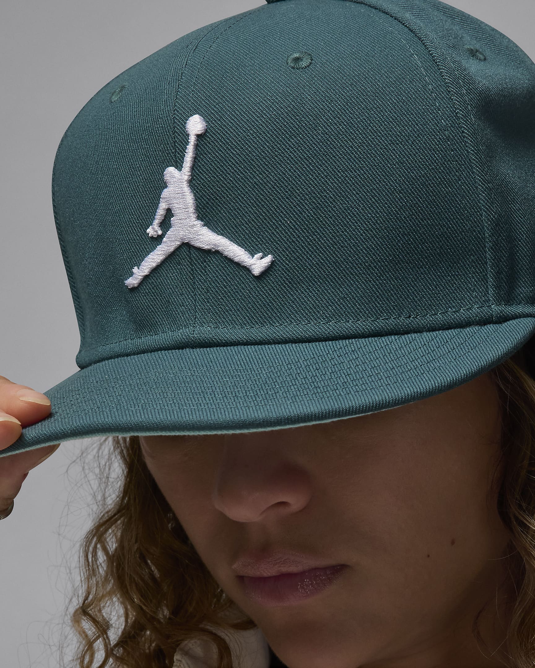 Jordan Jumpman Pro Adjustable Cap - Oxidised Green/Light Dew/White