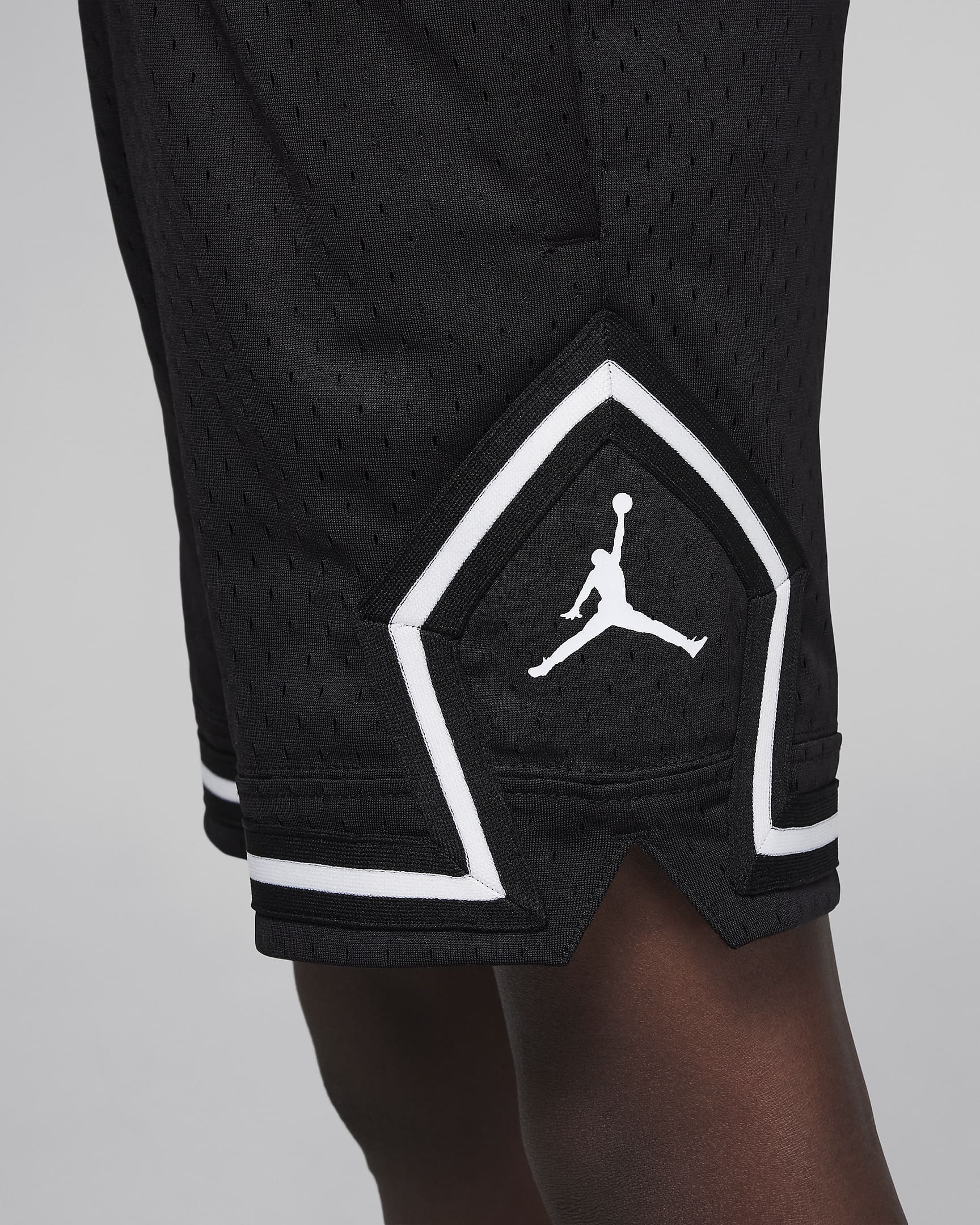 Jordan Dri-FIT Sport Little Kids' Diamond Shorts - Black