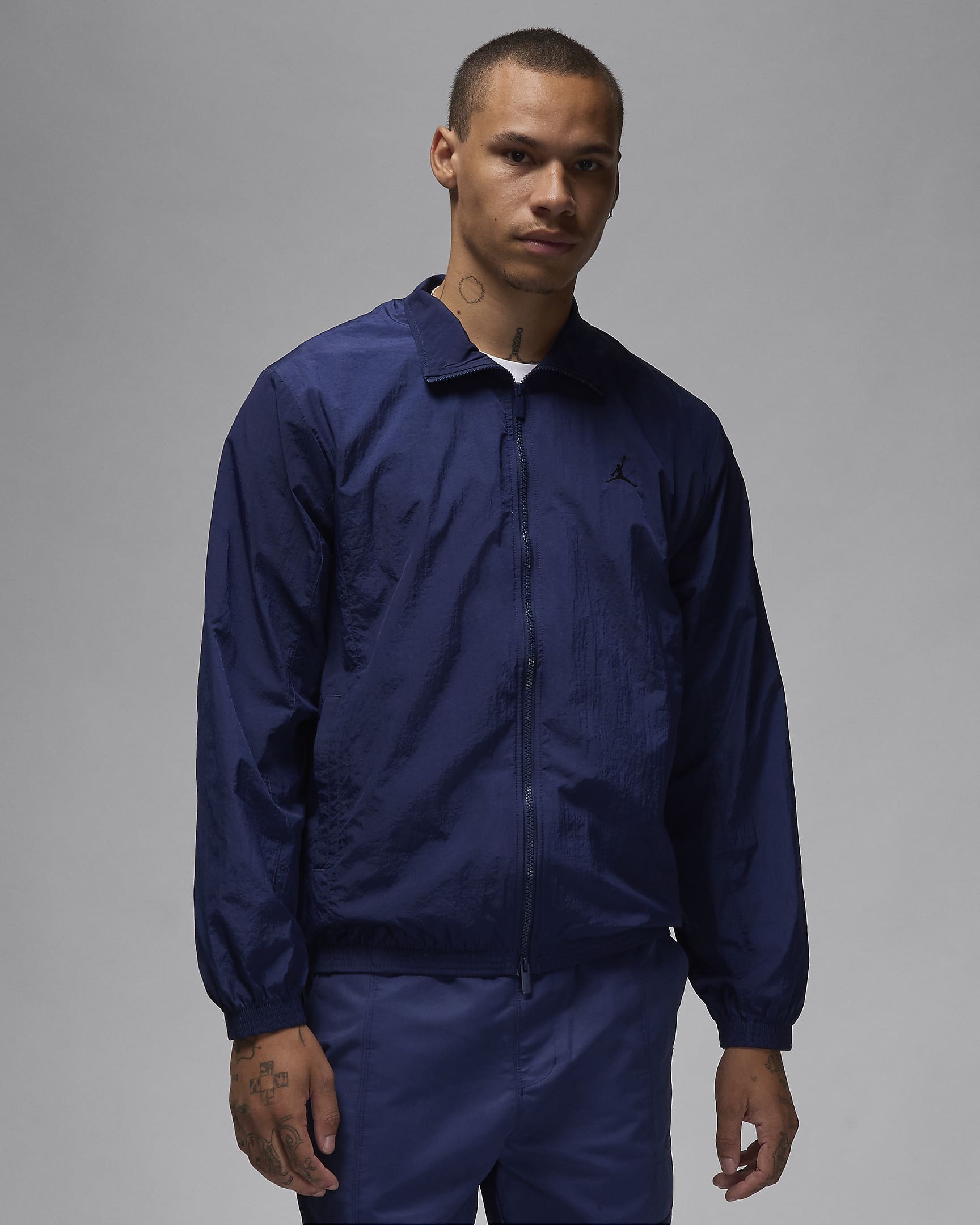 Jordan Essentials Men's Jacket - Midnight Navy/Midnight Navy/Black