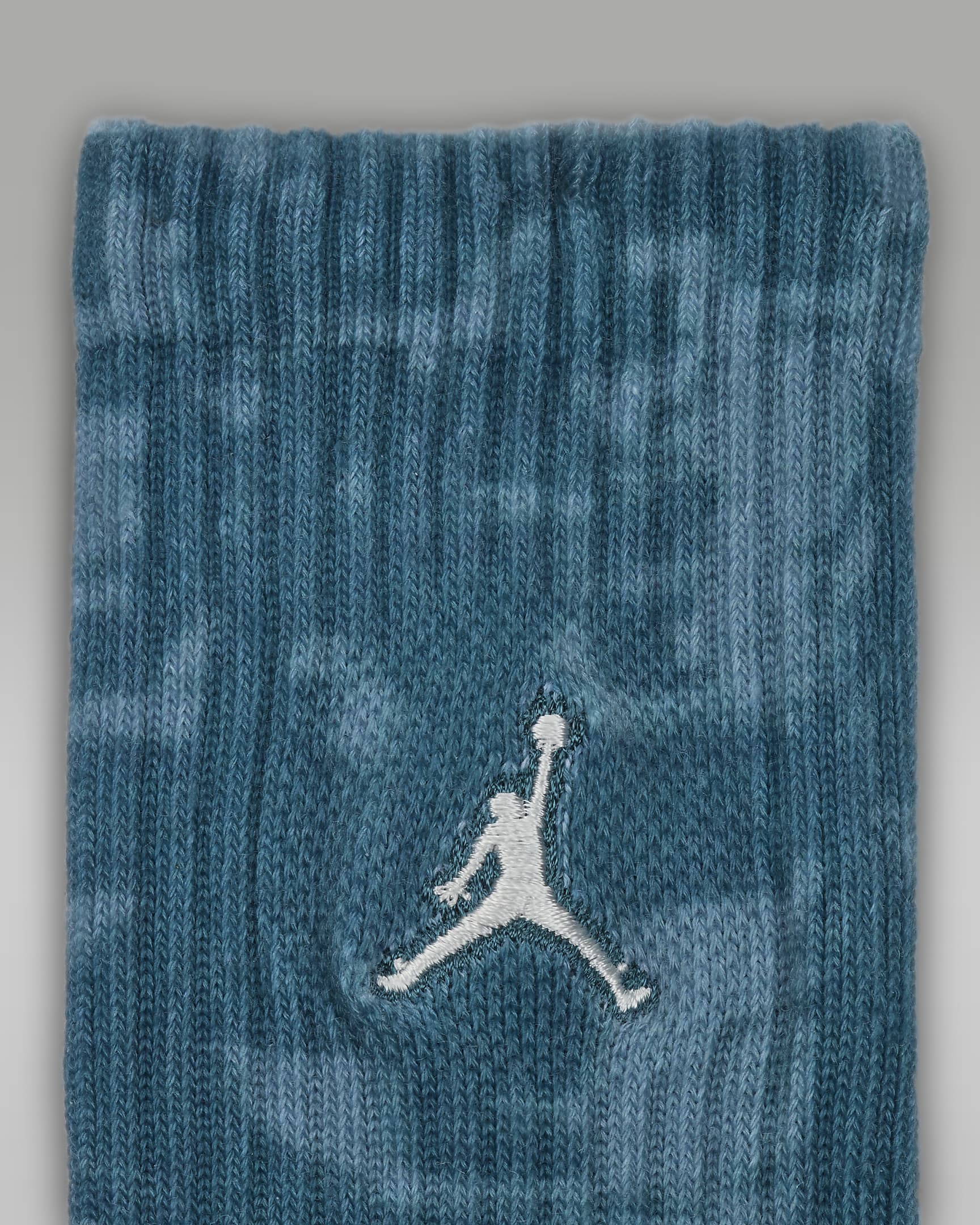 Jordan MVP Big Kids' Crew Socks (3 Pairs) - Oxidized Green