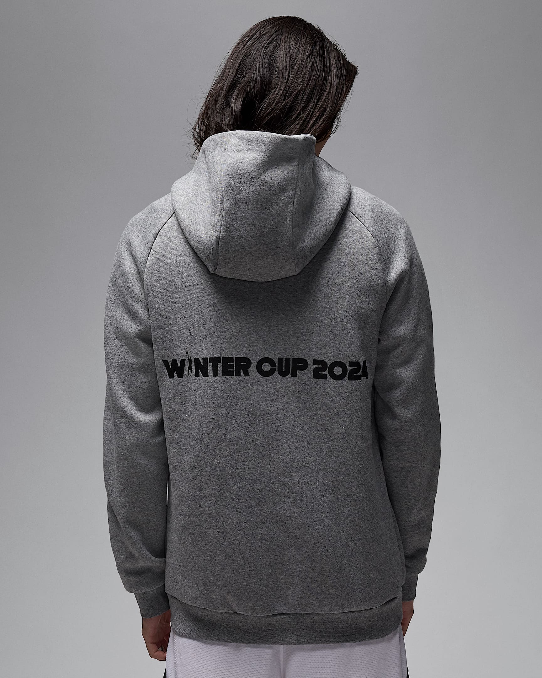 Jordan Winter Cup 2024 Men's Hoodie - Carbon Heather
