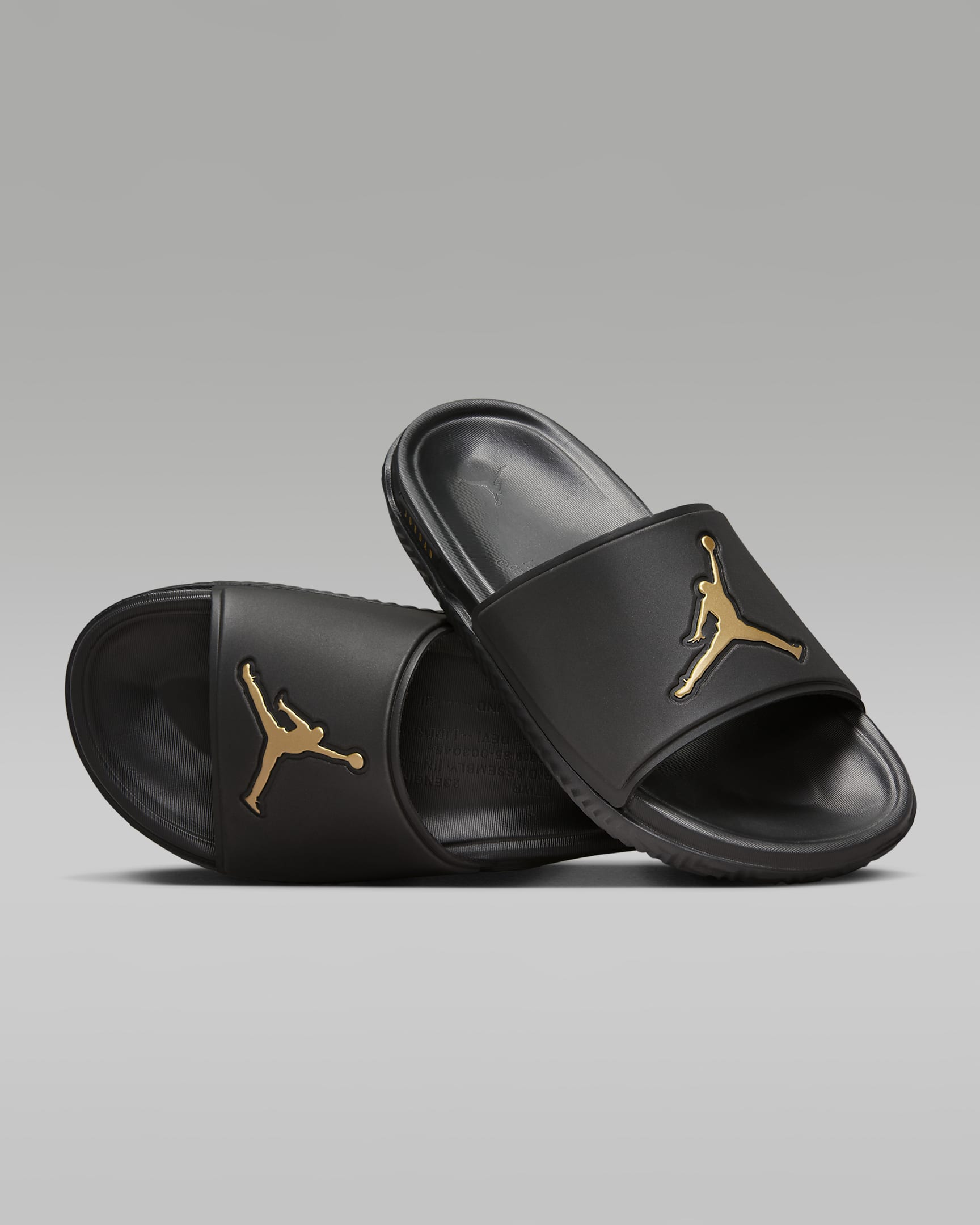 Jordan Jumpman Men's Slides - Black/Metallic Gold