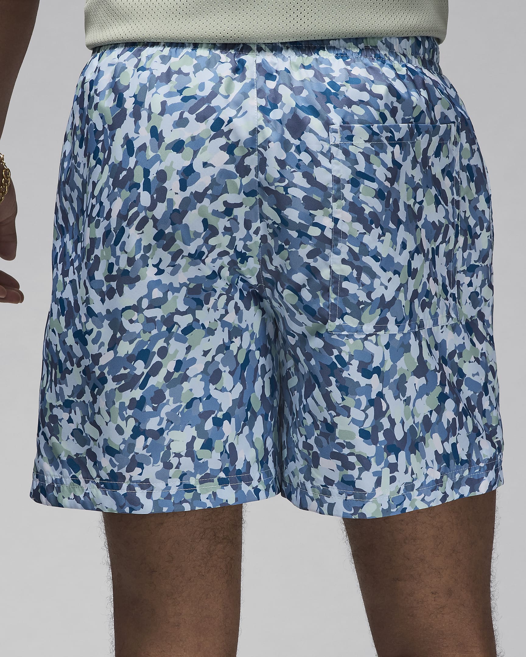 Jordan Essentials Men's Poolside Shorts - Blue Tint/White