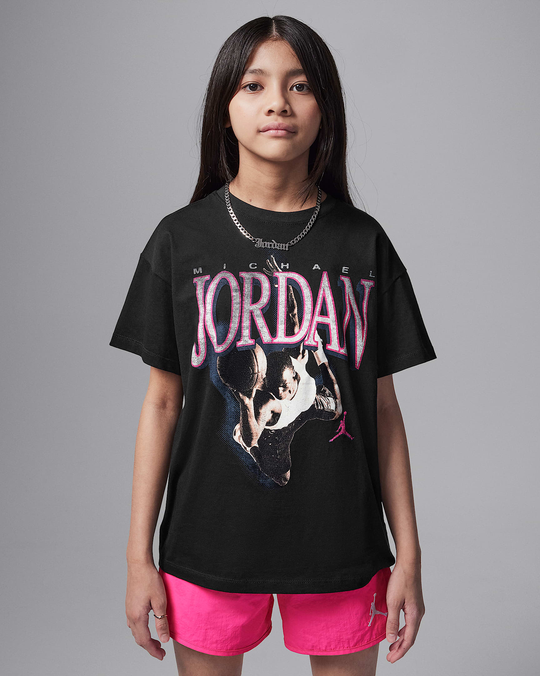 T-shirt Soar oversize Jordan – Ragazzo/a - Nero