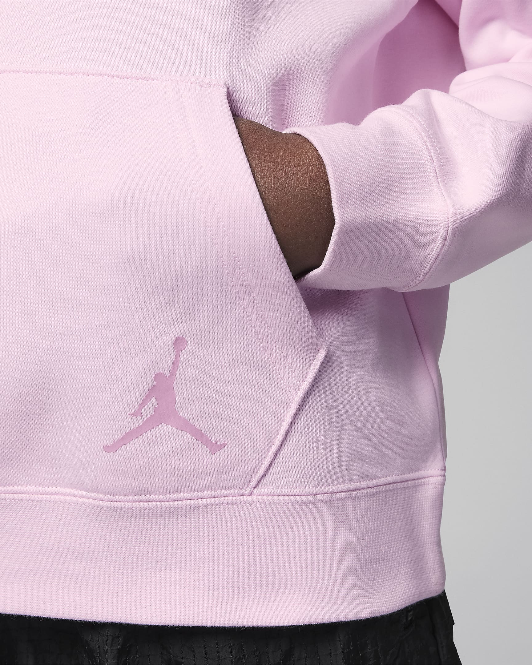 Jordan Soft Touch Mixed Pullover Hoodie Big Kids Hoodie. Nike JP
