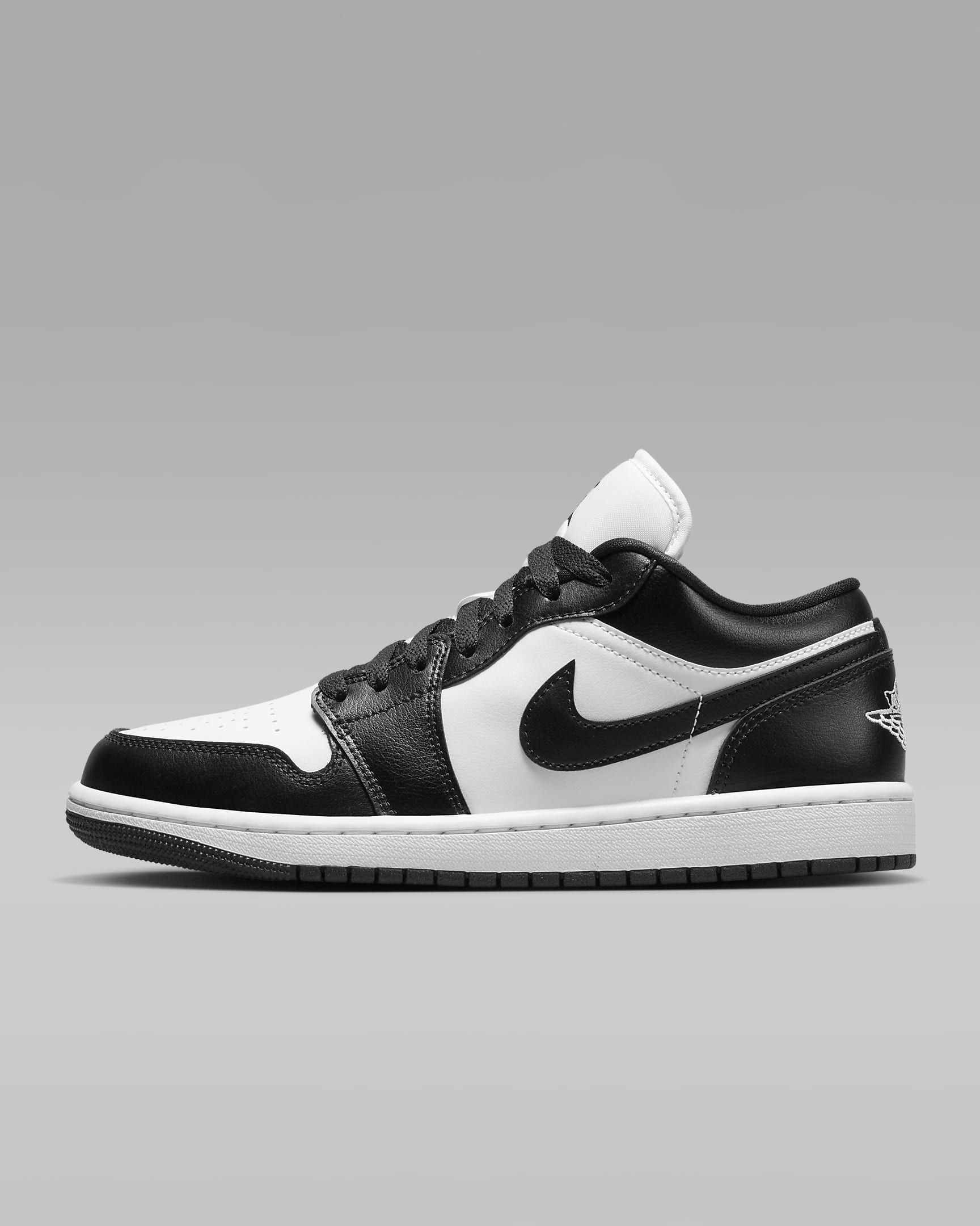 Air Jordan 1 Low Women's Shoes - White/White/Black