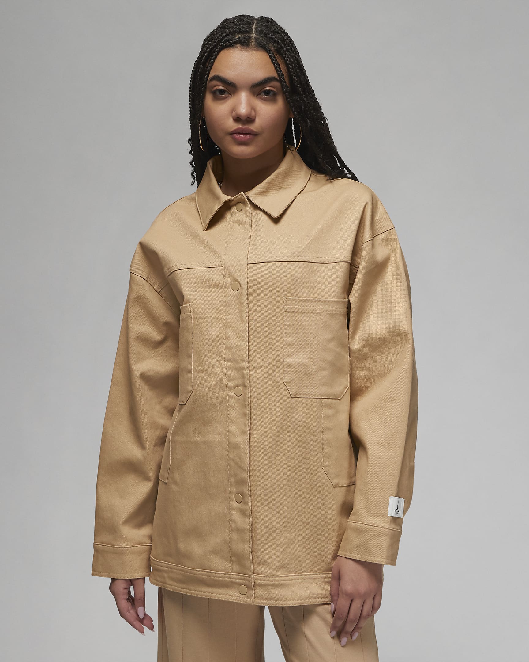 Jordan Flight Women's Trucker Jacket - Desert