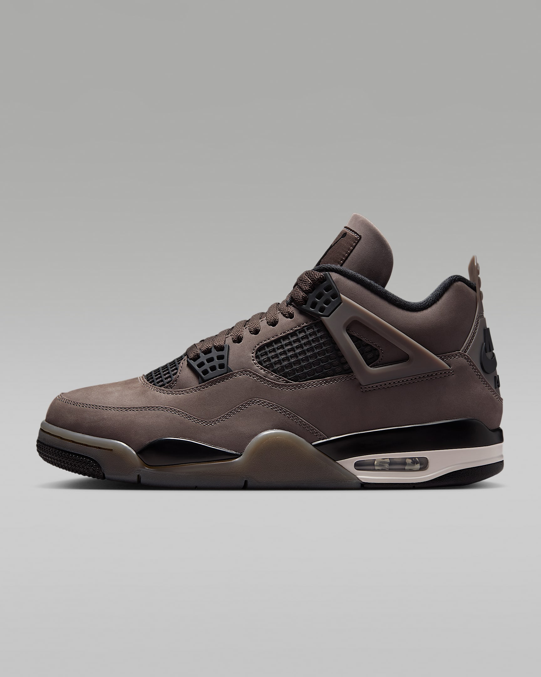 Air Jordan 4 Retro "Cave Stone and Black" Men's Shoes - Cave Stone/Phantom/Black