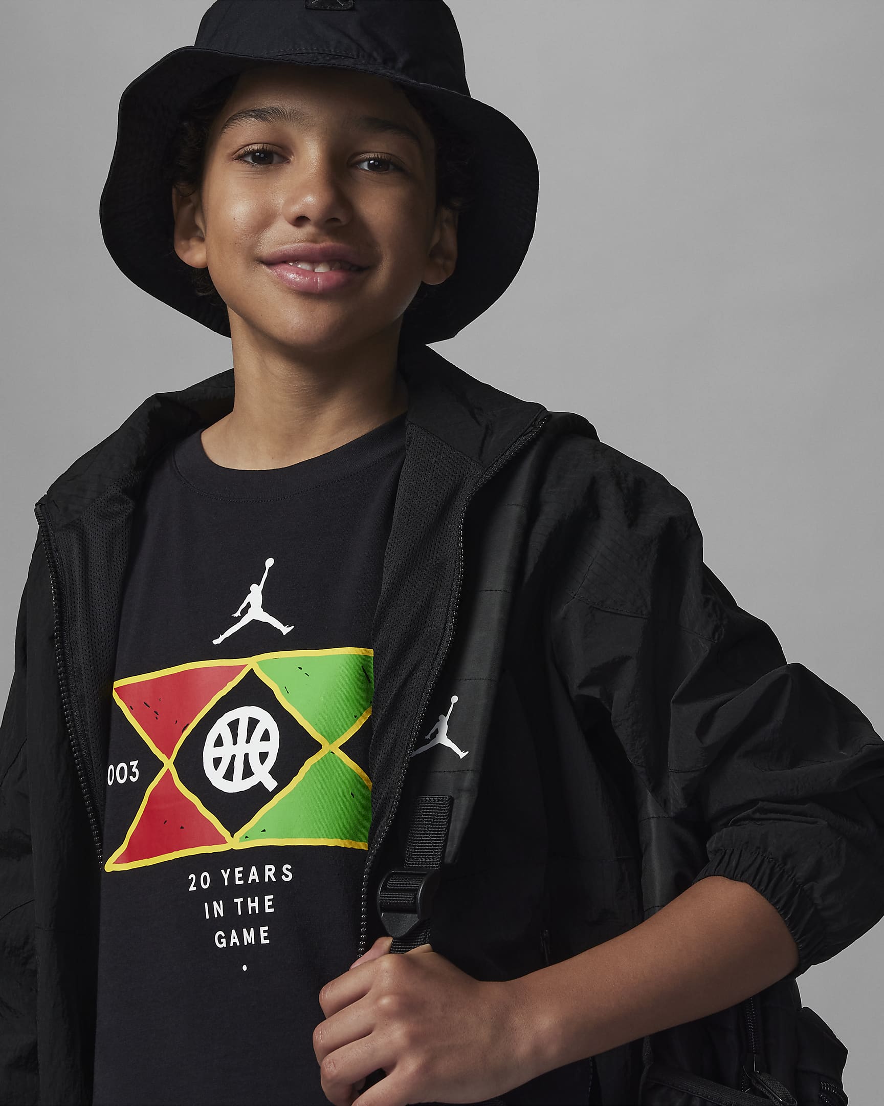 Jordan X Quai 54 Tee Older Kids' T-Shirt. Nike UK