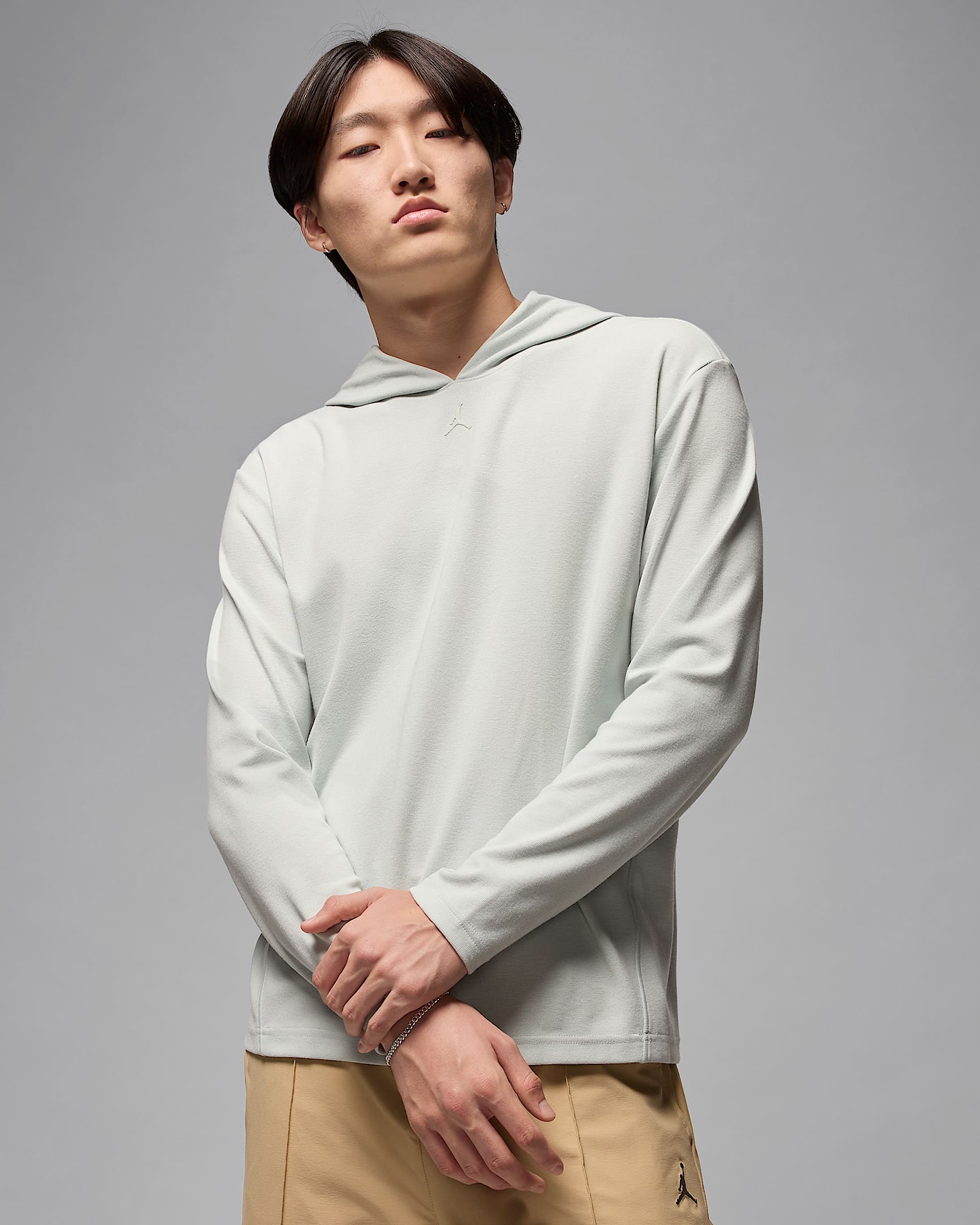 Jordan Sport Sudadera con capucha de golf - Hombre - Plata claro/Plata claro