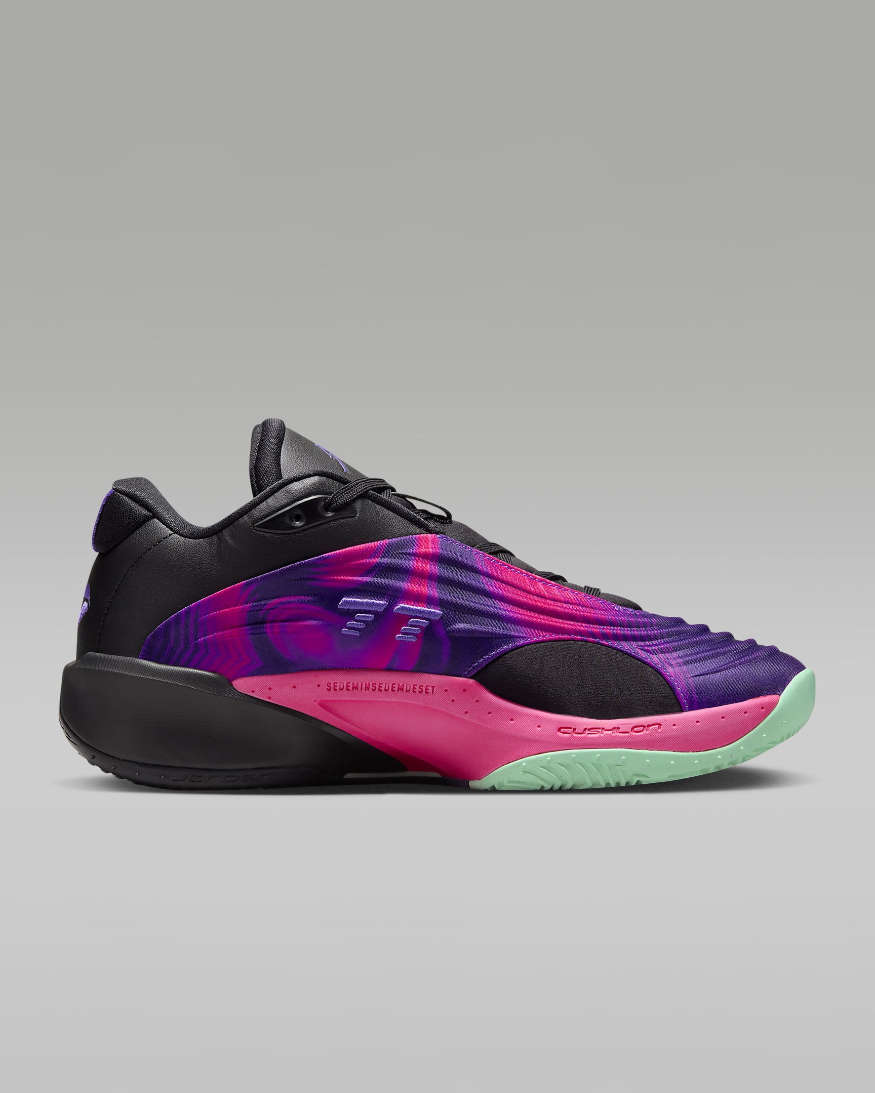 Chaussure de basket Luka 3 « Midnight Racer » - Noir/Mint Foam/Hyper Pink/Hyper Grape