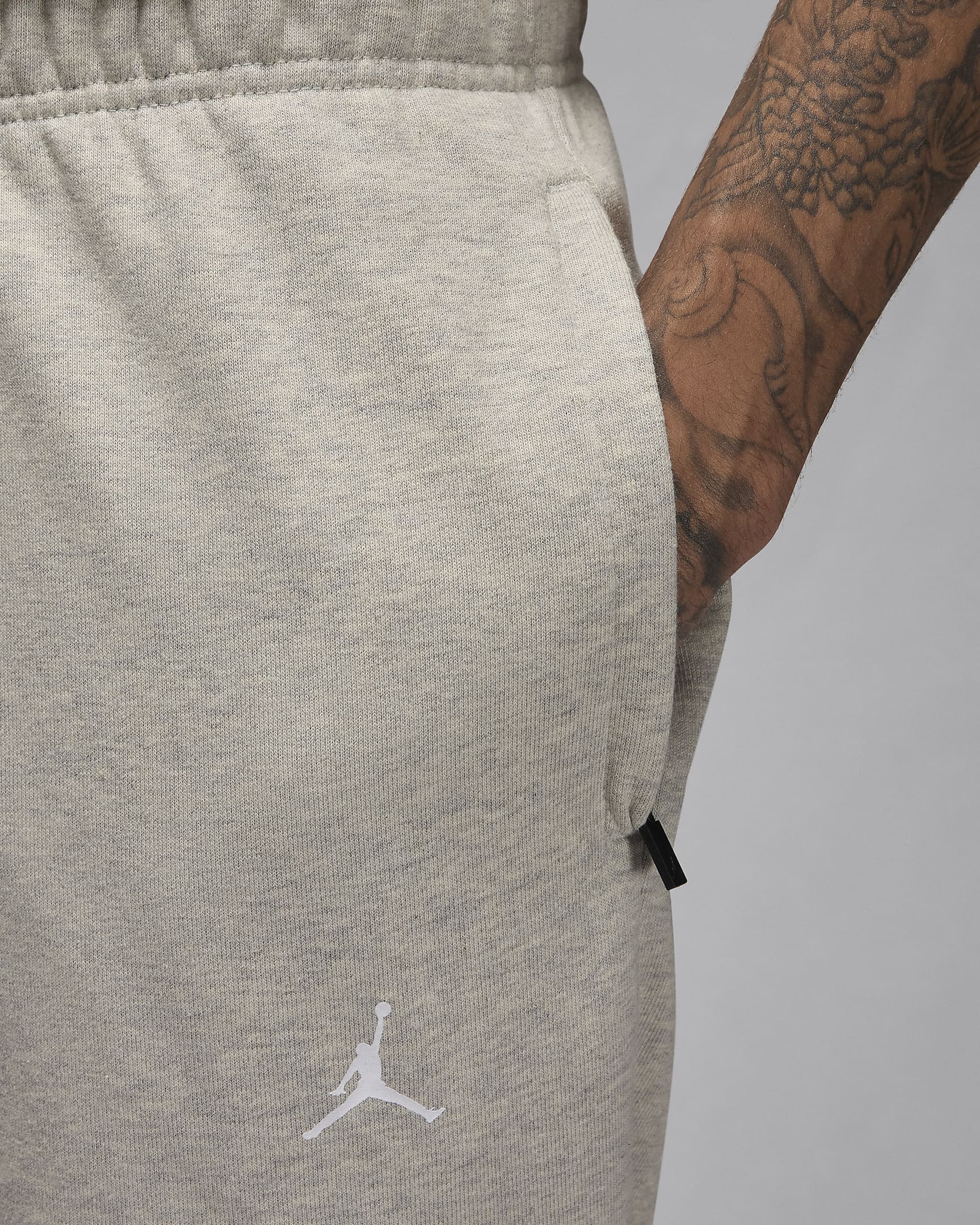 Jordan Sport Crossover Dri-FIT polár férfinadrág - Grey Heather/Fehér