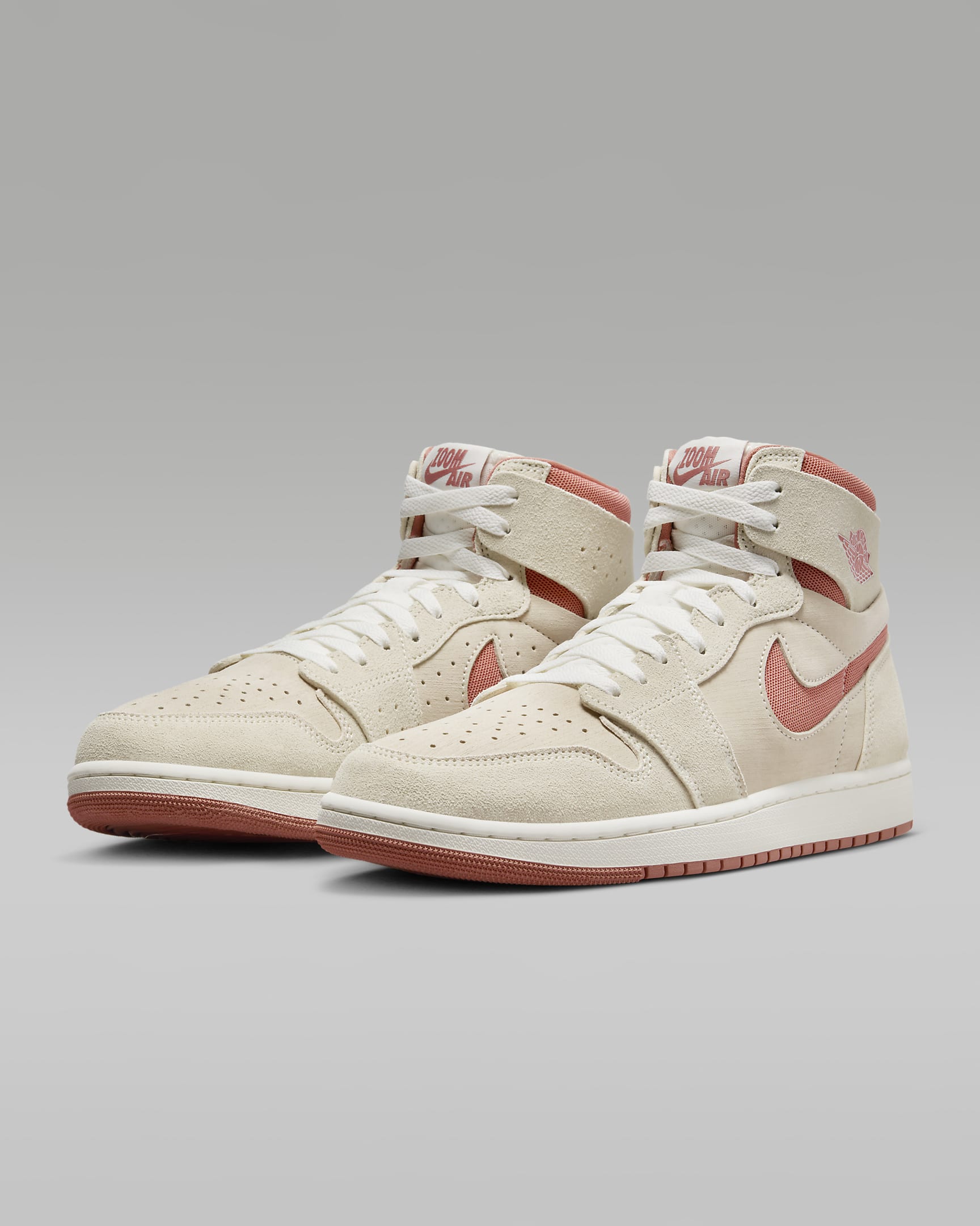 Air Jordan 1 Zoom CMFT 2 Men's Shoes - Sail/Burnt Sunrise/Sail/Terra Blush