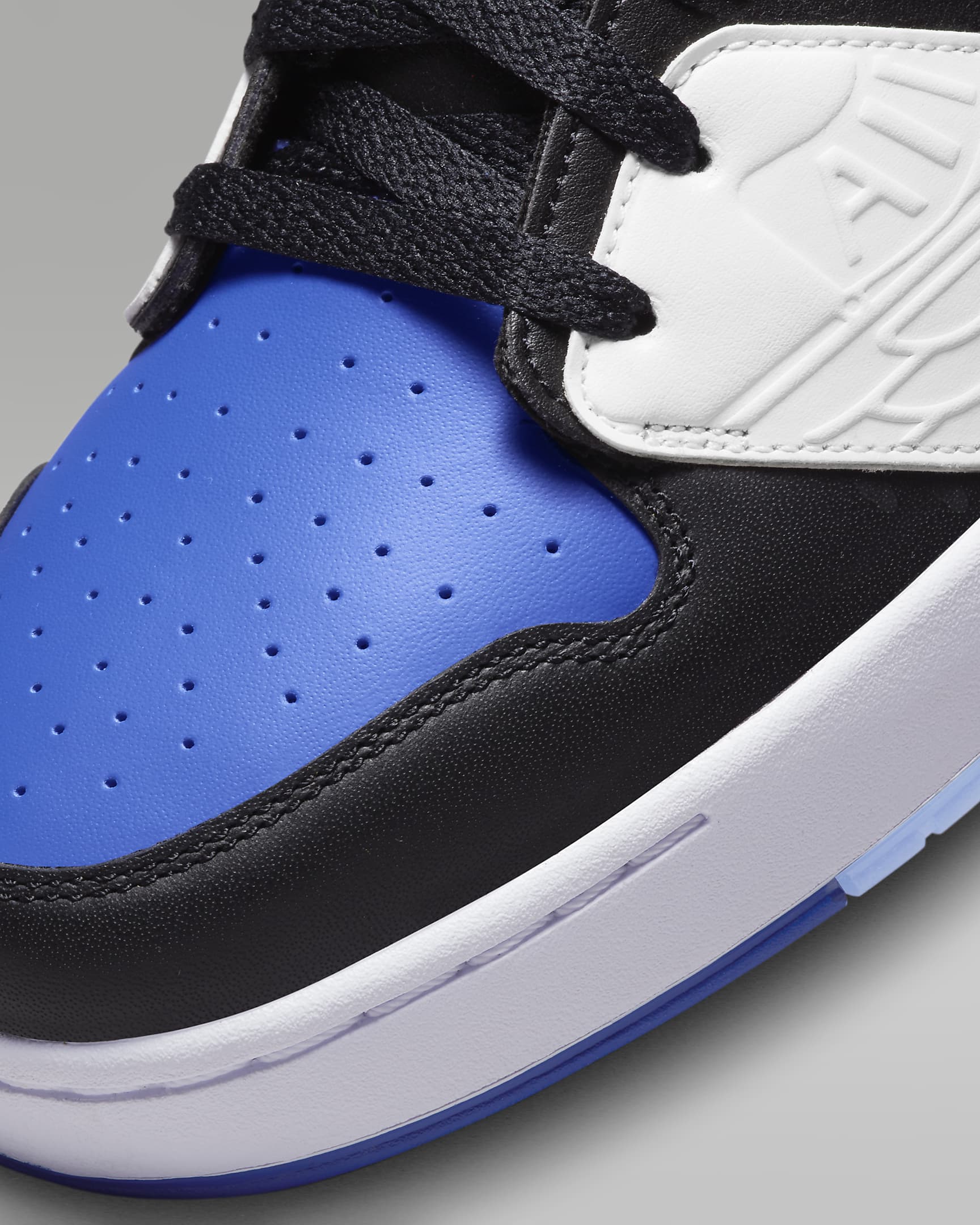 Jordan Nu Retro 1 Low Men's Shoes - Sport Royal/White/Black