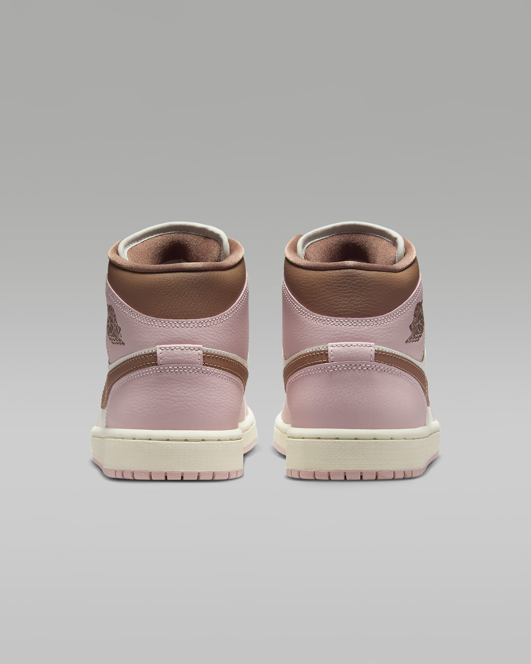 Buty Air Jordan 1 Mid - Pink Oxford/Sail/Archaeo Brown