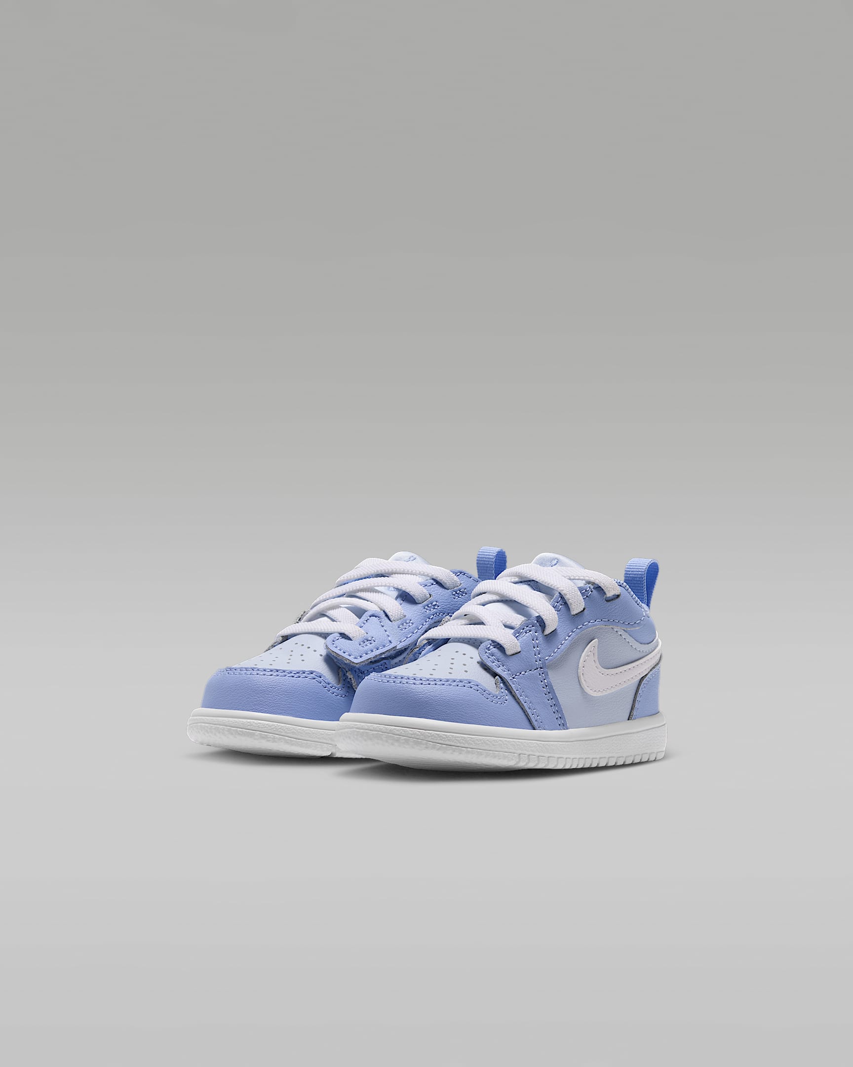 Chaussure Jordan 1 Low Alt pour bébé et tout-petit - Aluminum/Blanc/Hydrogen Blue