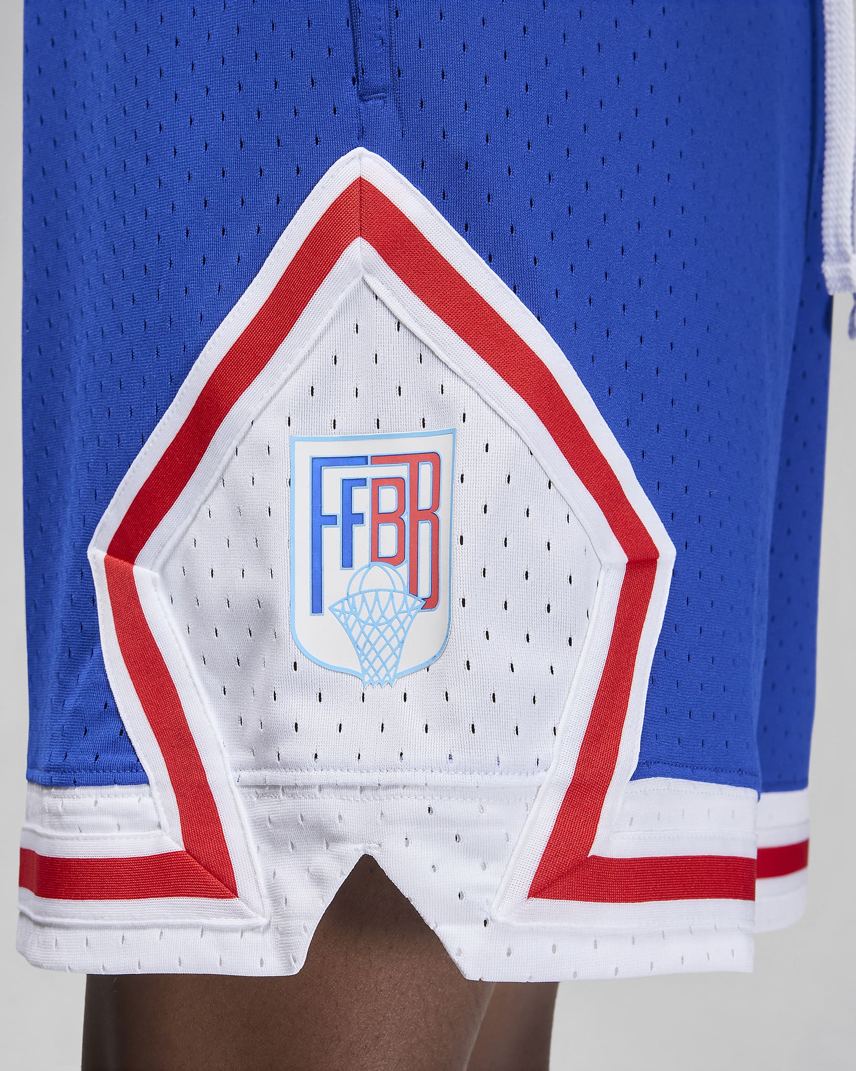 Short Diamond Jordan x Fédération Française de Basketball pour homme - Old Royal/Blanc