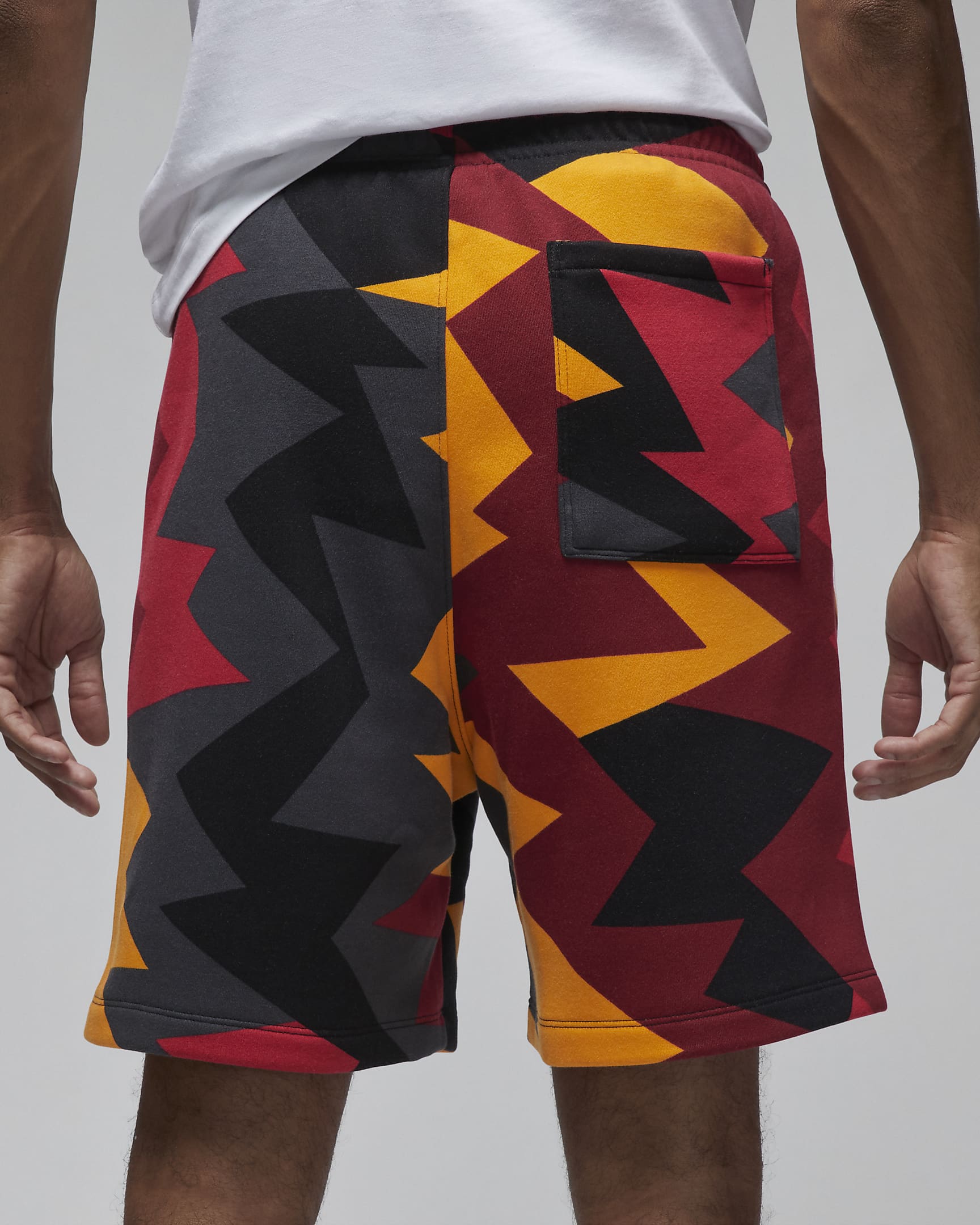 Jordan Flight MVP Men's Shorts - Cardinal Red/Black/Sail