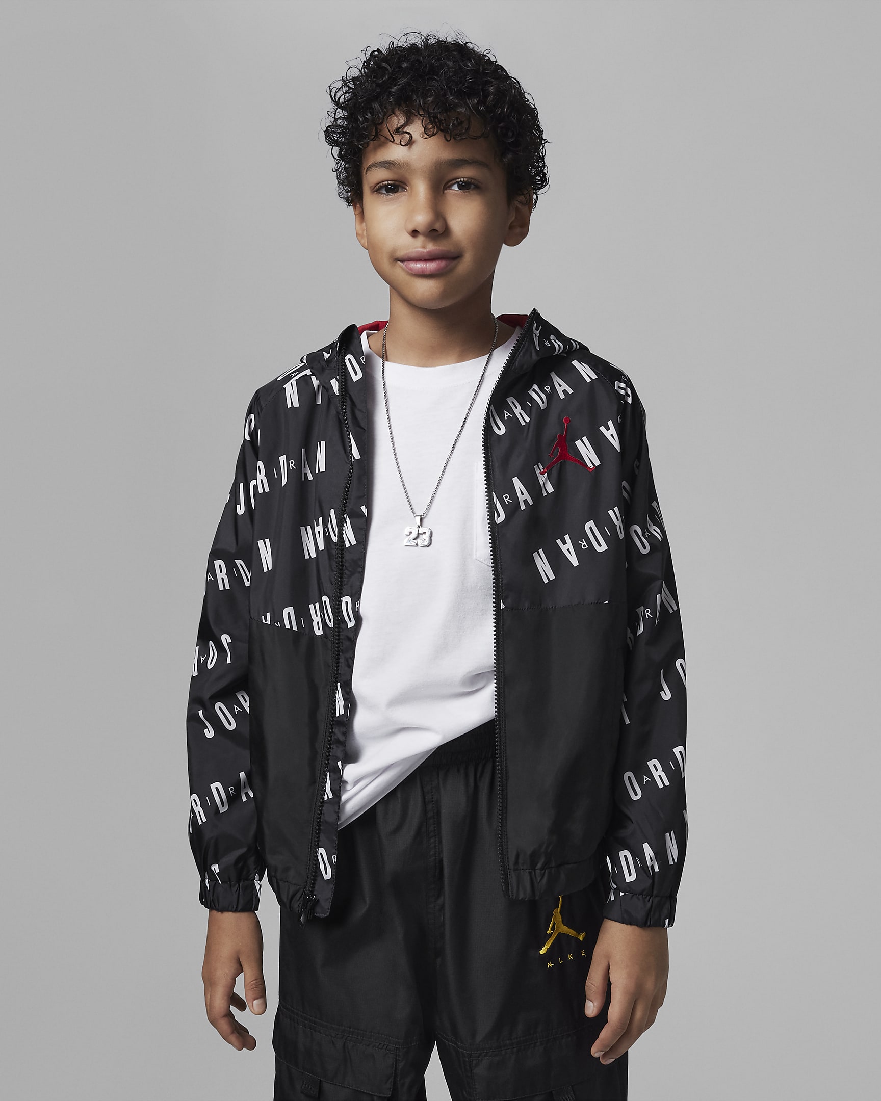 Jordan Older Kids' Hooded Colour-block Windbreaker. Nike UK