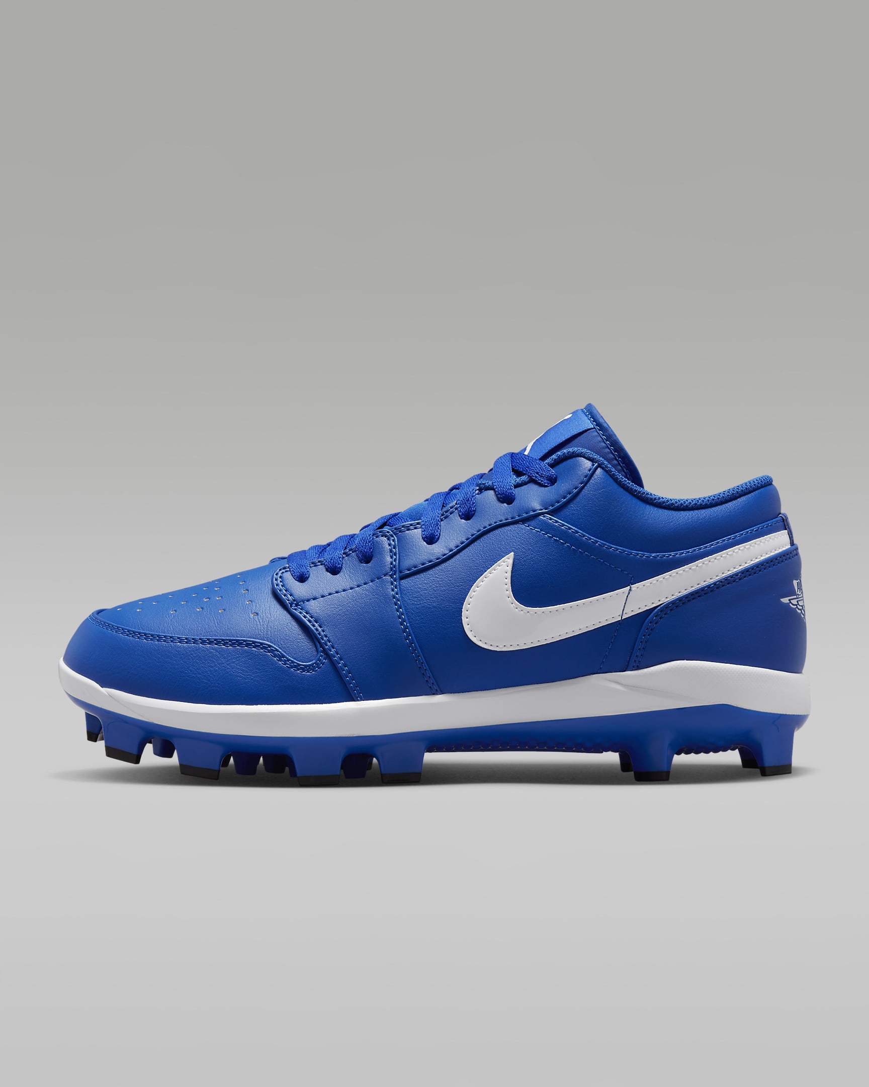 Tacos de béisbol para hombre Jordan 1 Retro MCS Low - Royal juego/Blanco/Blanco