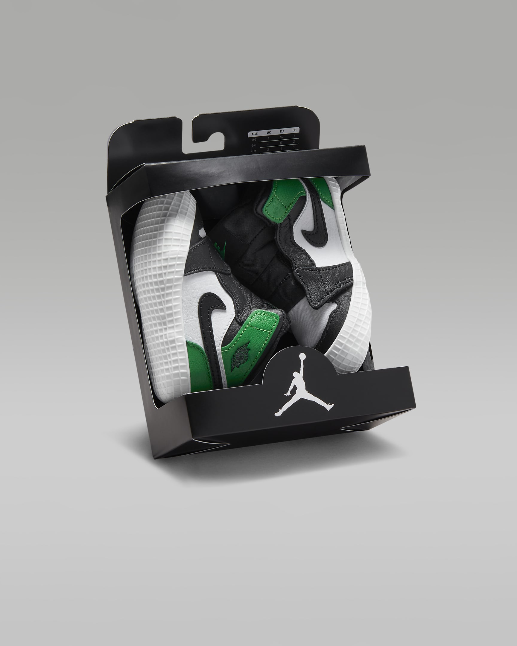 Jordan 1 Crib Bootie für Babys. Nike AT