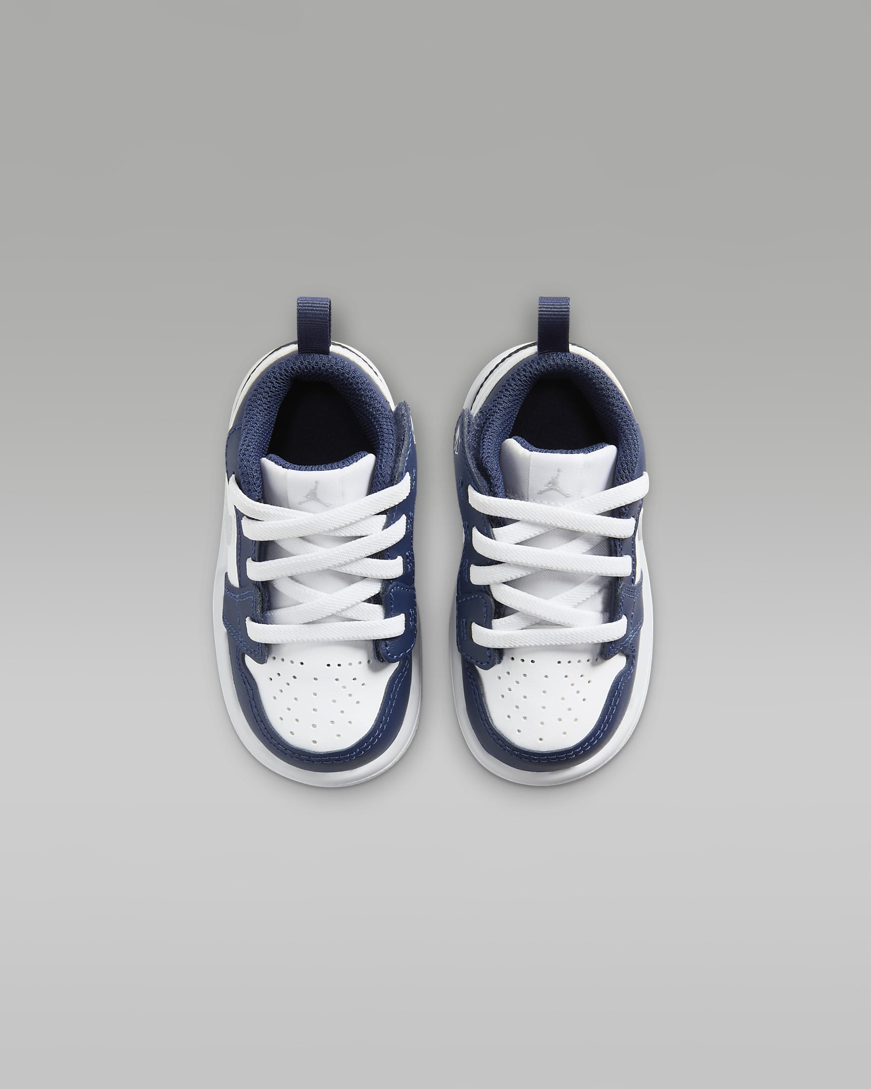 Jordan 1 Low Alt Schoenen voor baby's/peuters - Wit/Midnight Navy/Wolf Grey