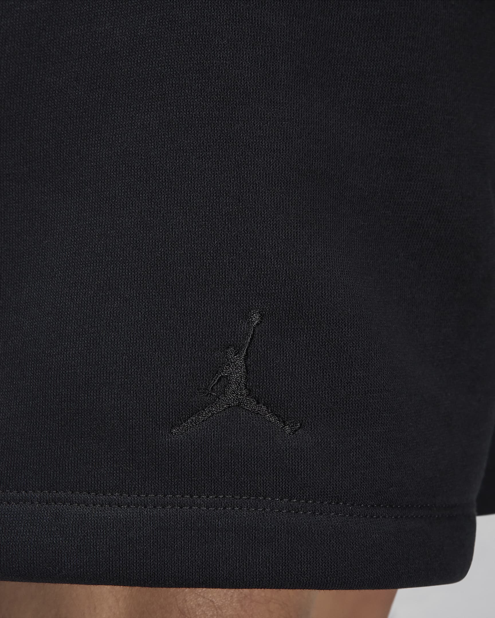 Short en tissu Fleece Jordan MVP pour homme - Noir/Sail