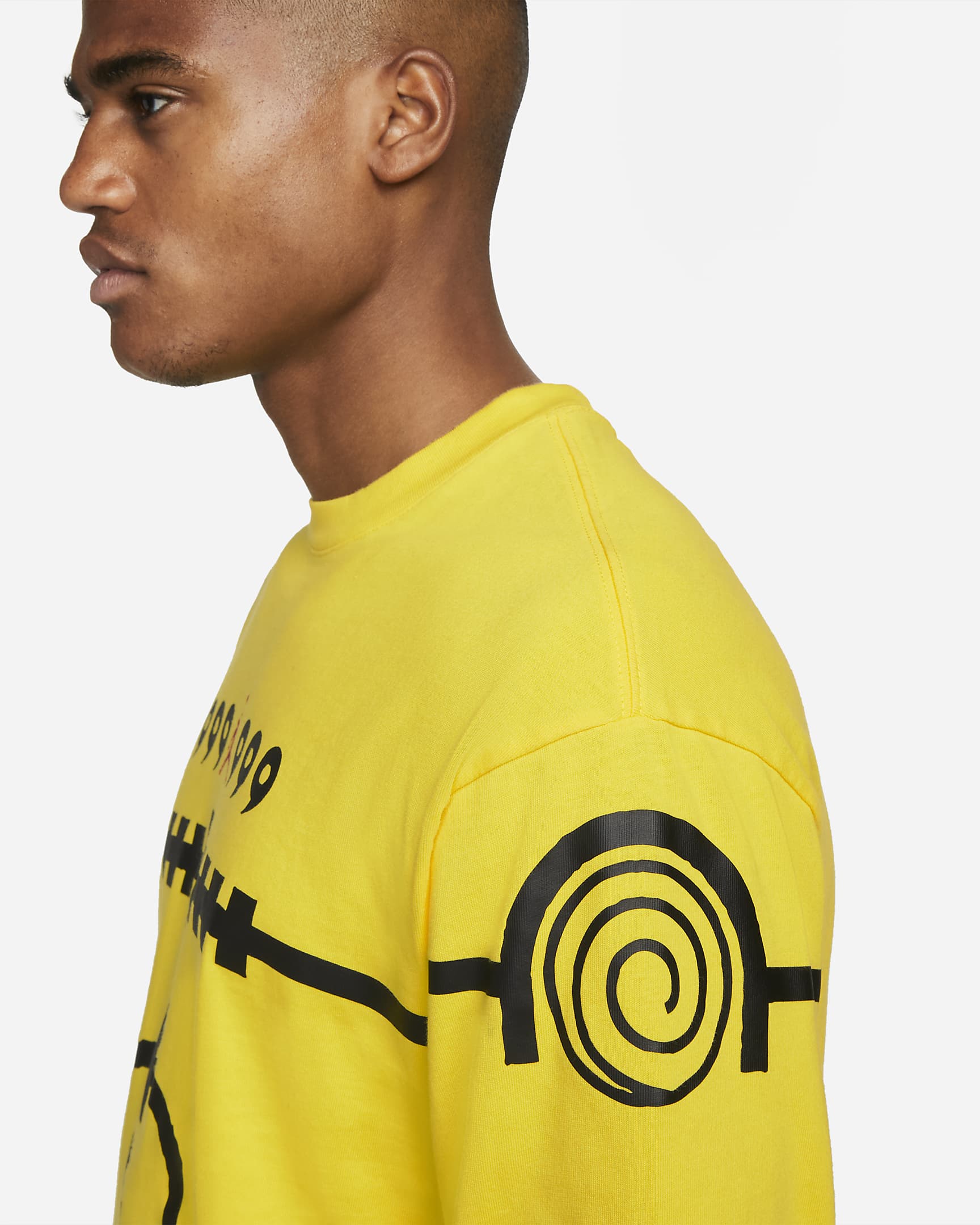 Zion x Naruto Men's Long-sleeve T-shirt - Lemon Wash