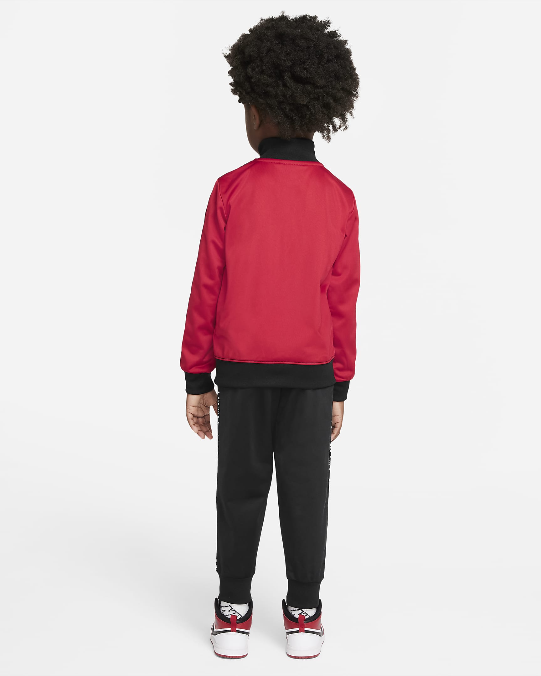 Jordan Toddler Tracksuit - Black/Gym Red