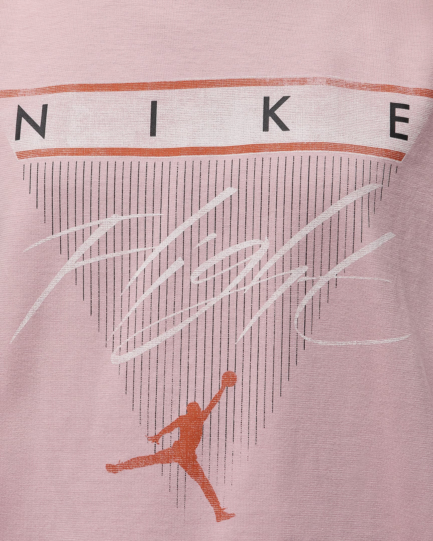 Jordan Flight Heritage T-skjorte med grafikk til dame - Pink Glaze/Cosmic Clay