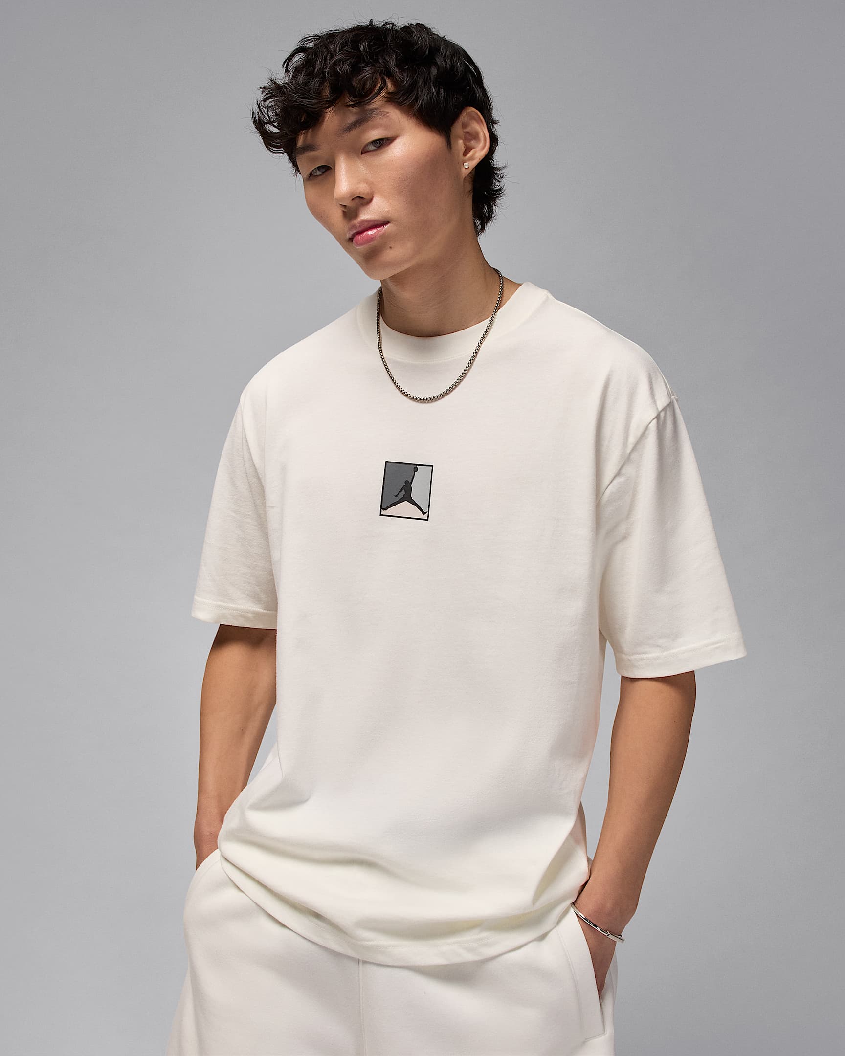 T-shirt Jordan Brooklyn – Uomo - Sail