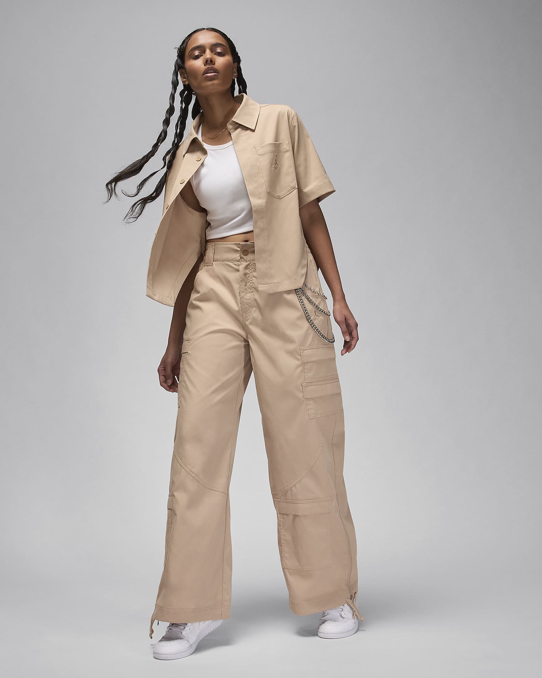 womens jordan crop top