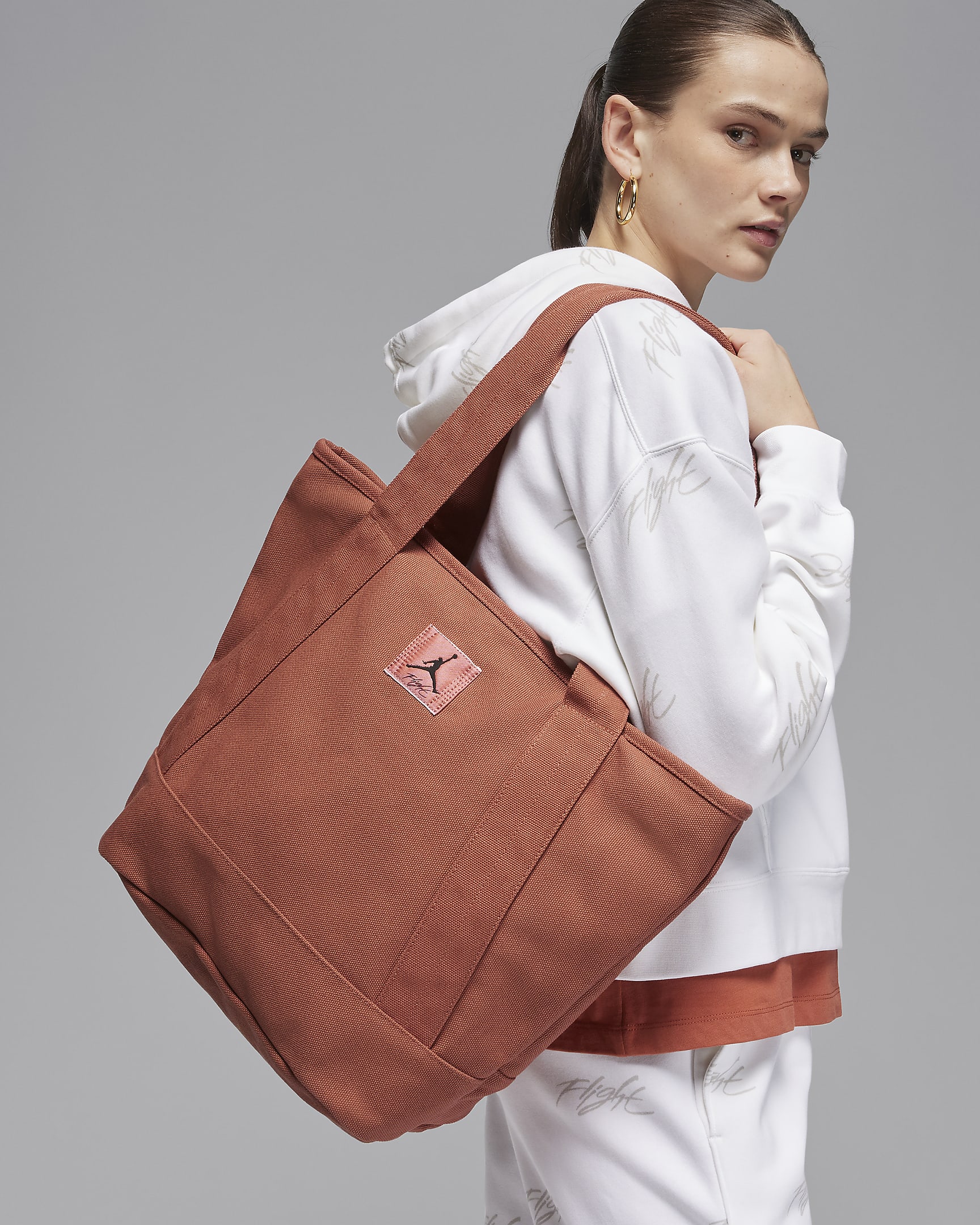 Tote bag Jordan Flight (25 L) - Dusty Peach