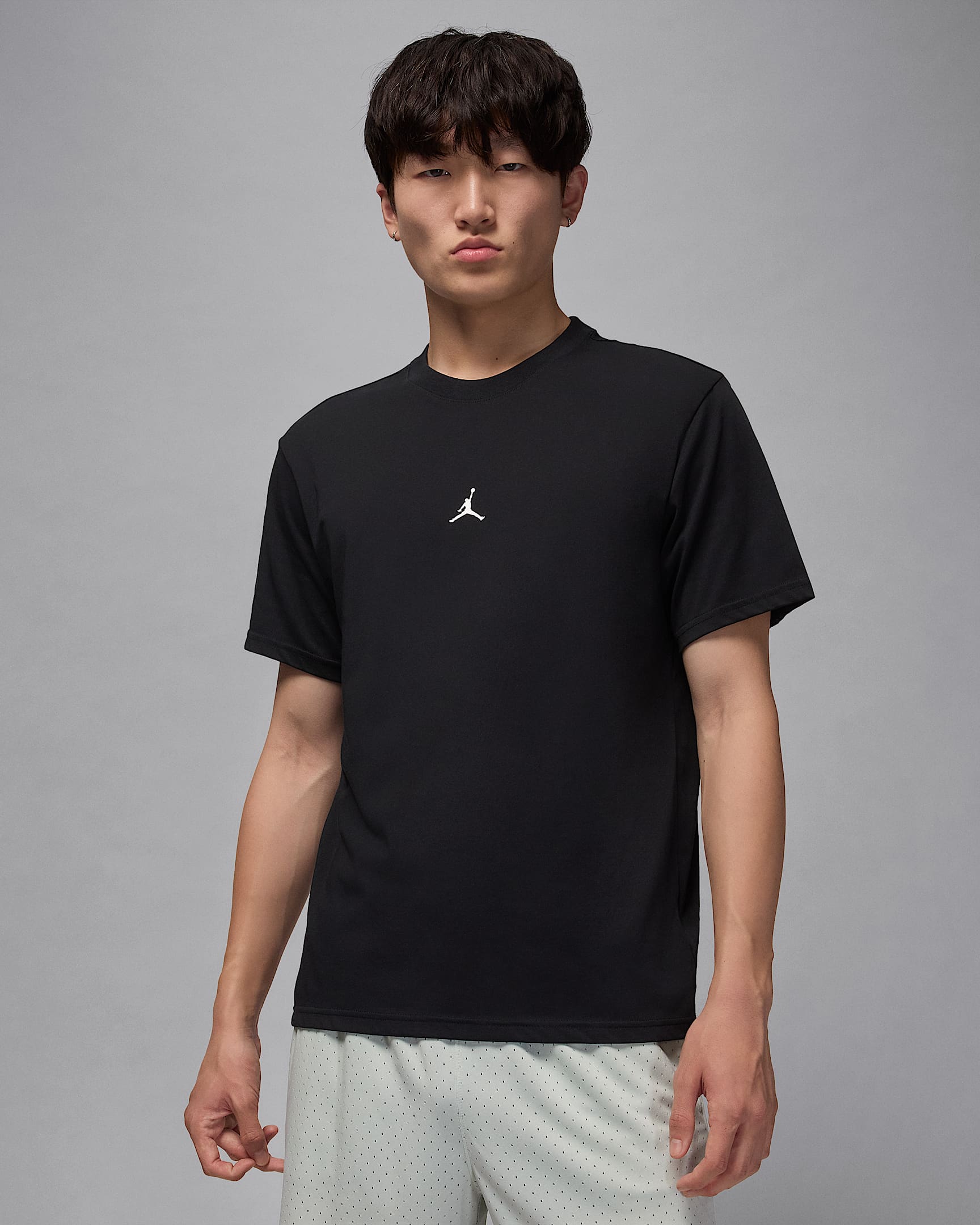 Jordan Sport Men's Dri-FIT Jumpman T-Shirt - Black/White