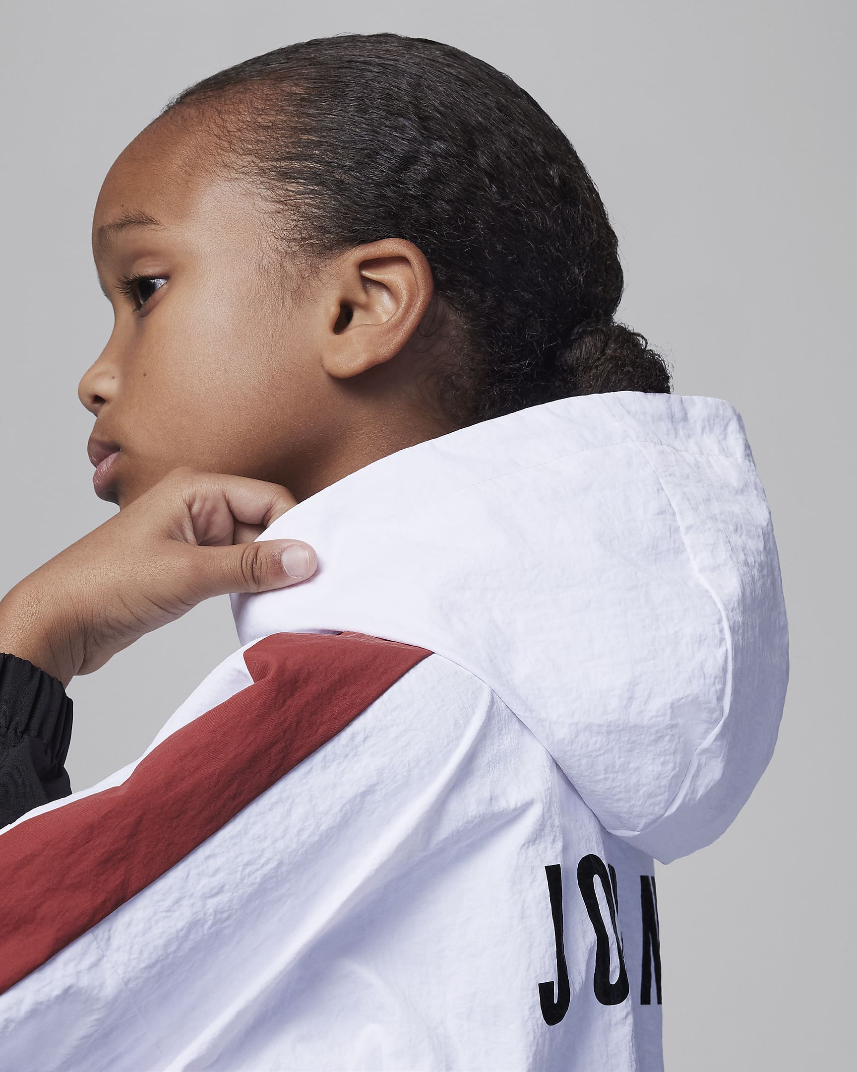 Jordan Little Kids' Jacket - White