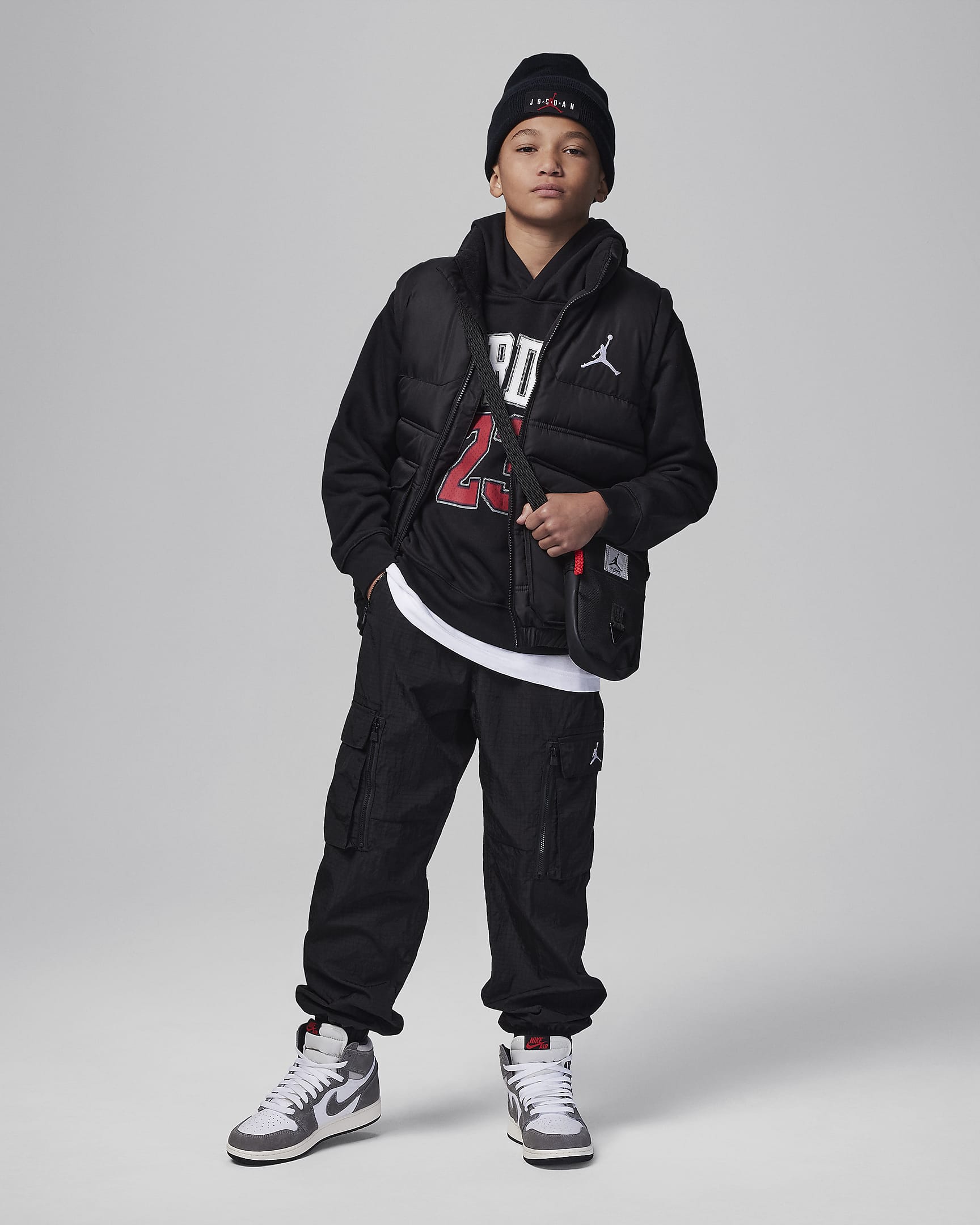 Jordan Fleece Pullover Hoodie Big Kids Hoodie. Nike.com
