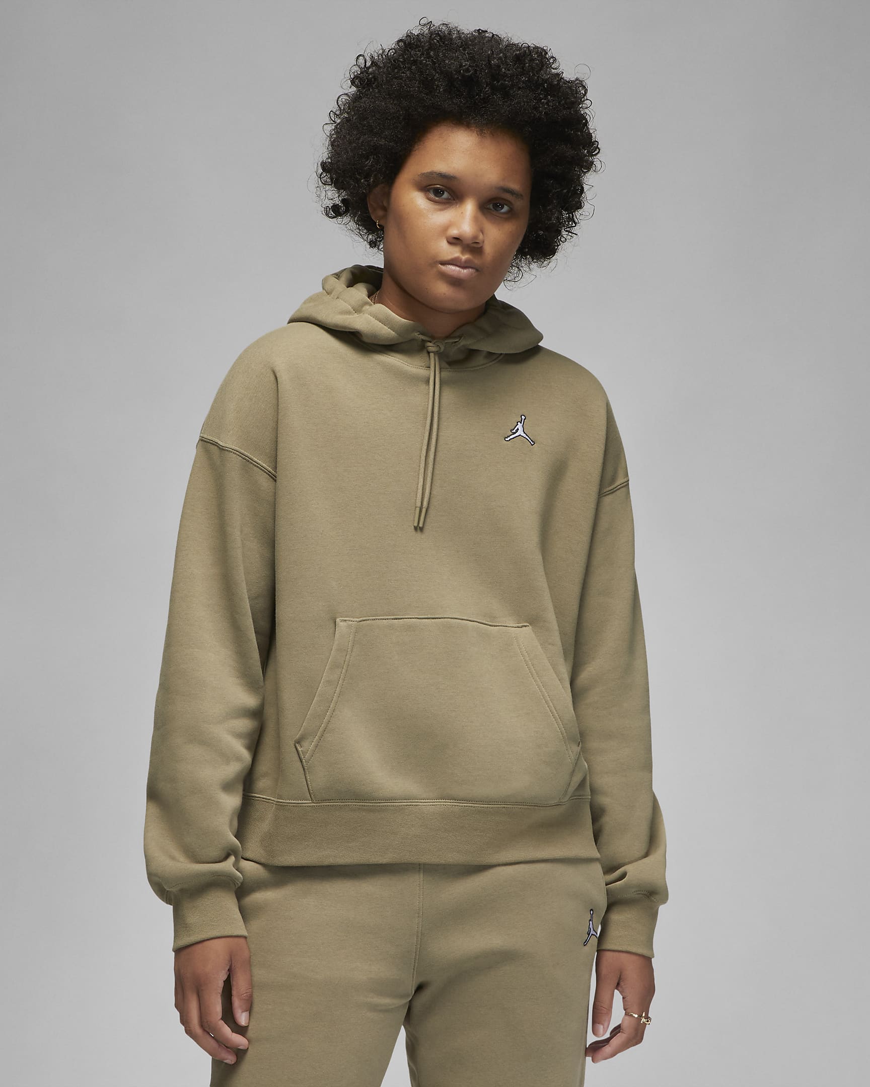 Jordan Brooklyn Women's Fleece Pullover Hoodie. Nike LU