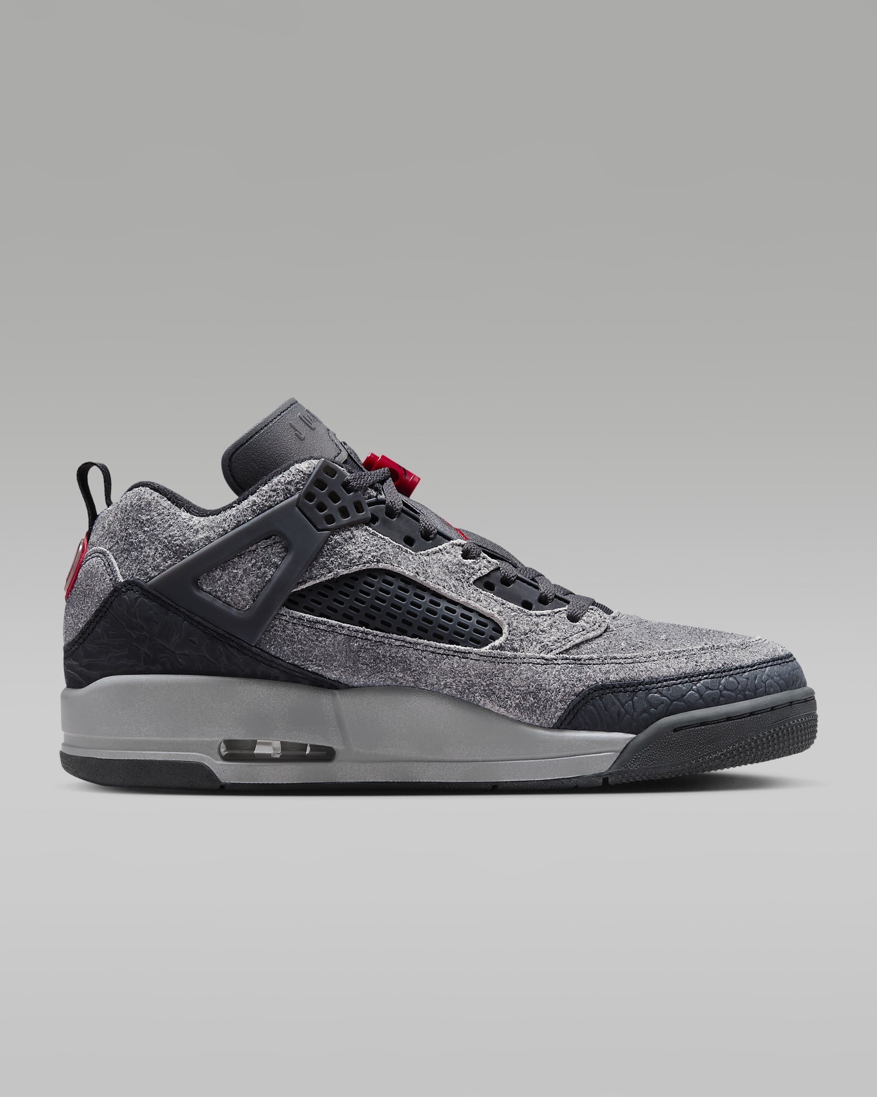 รองเท้าผู้ชาย Jordan Spizike Low - Anthracite/ดำ/Gym Red