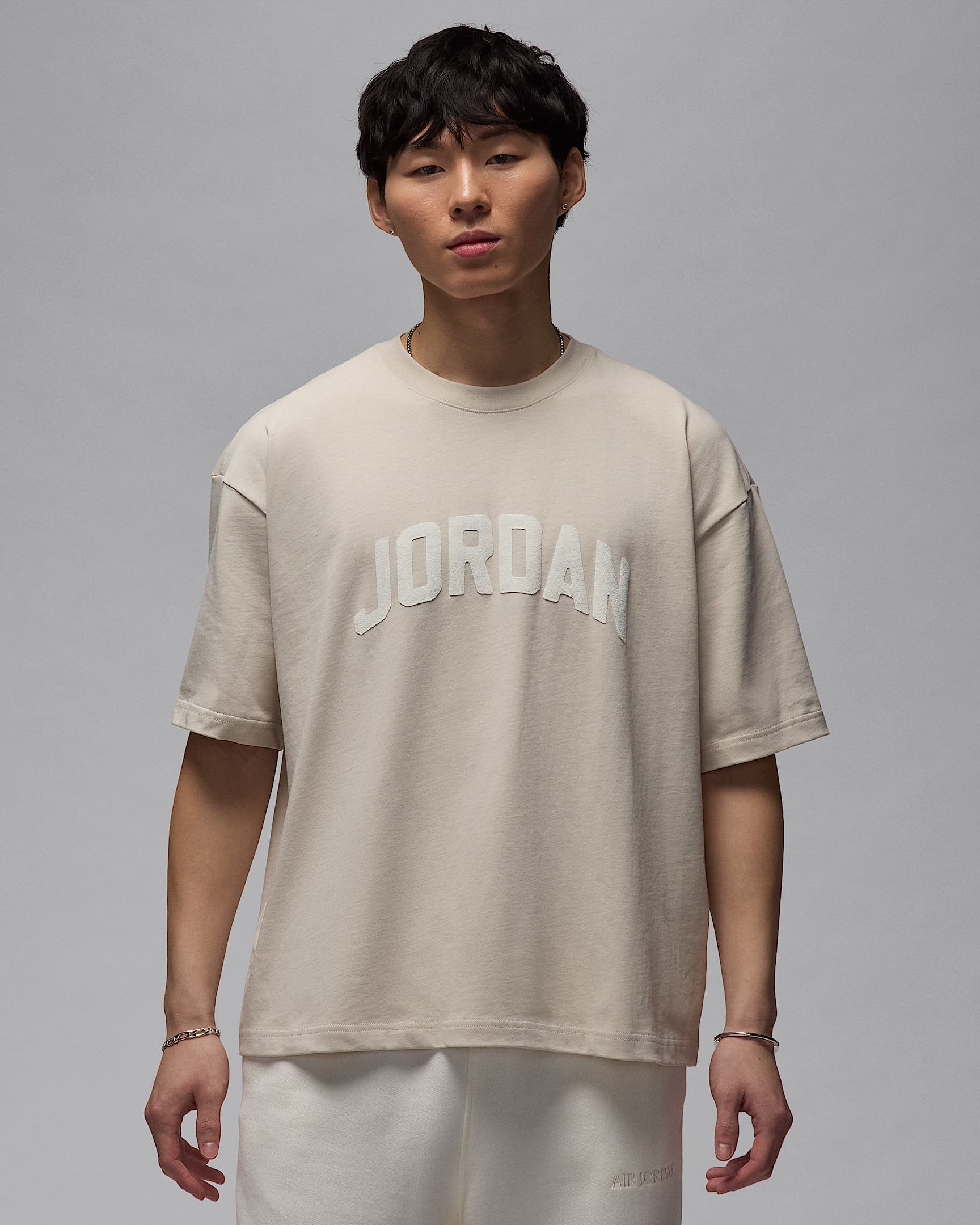 Jordan Flight Essentials Playera para hombre - Marrón verdoso claro/Vela