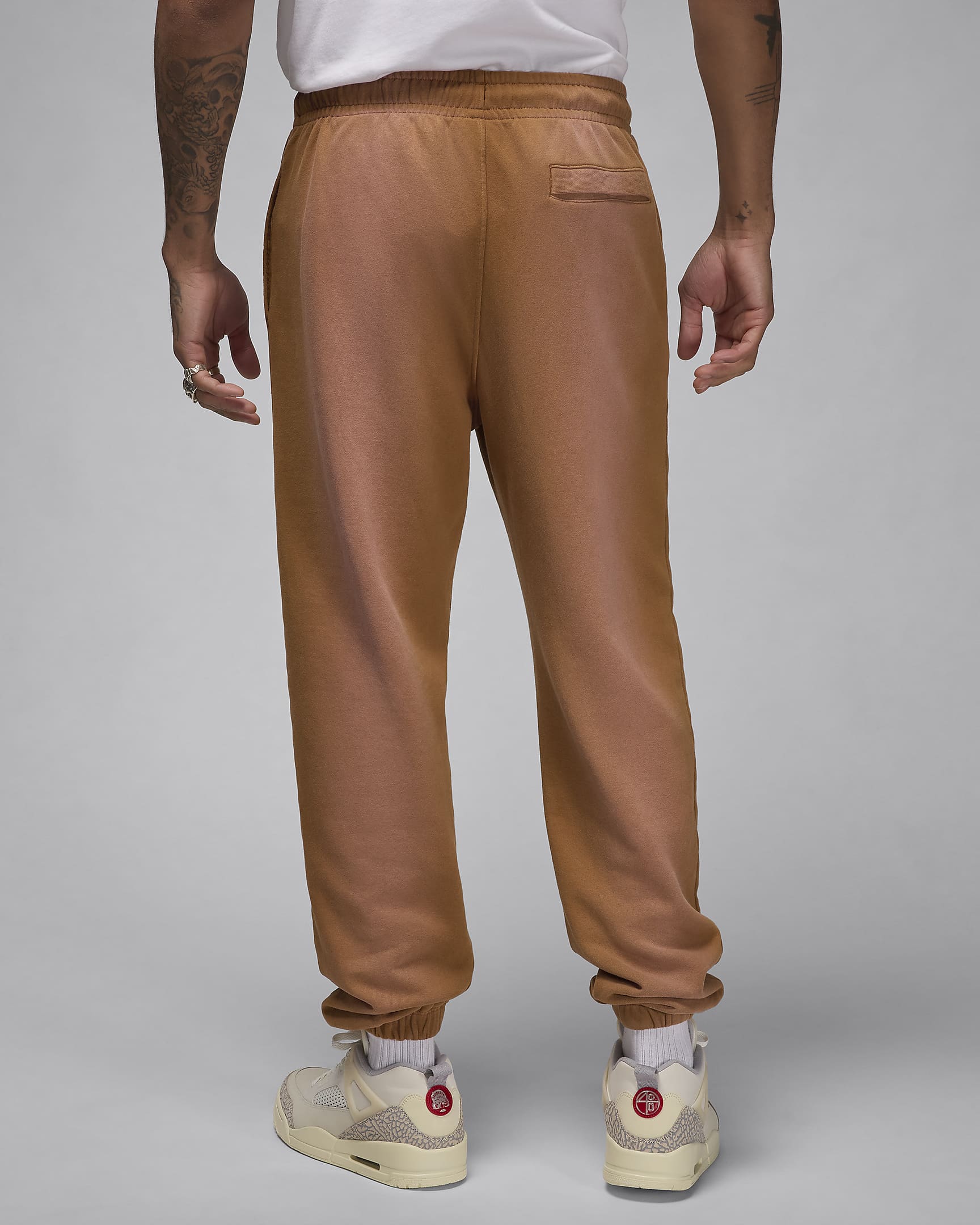 Pantalon en tissu Fleece Jordan Flight pour homme - Desert Bronze