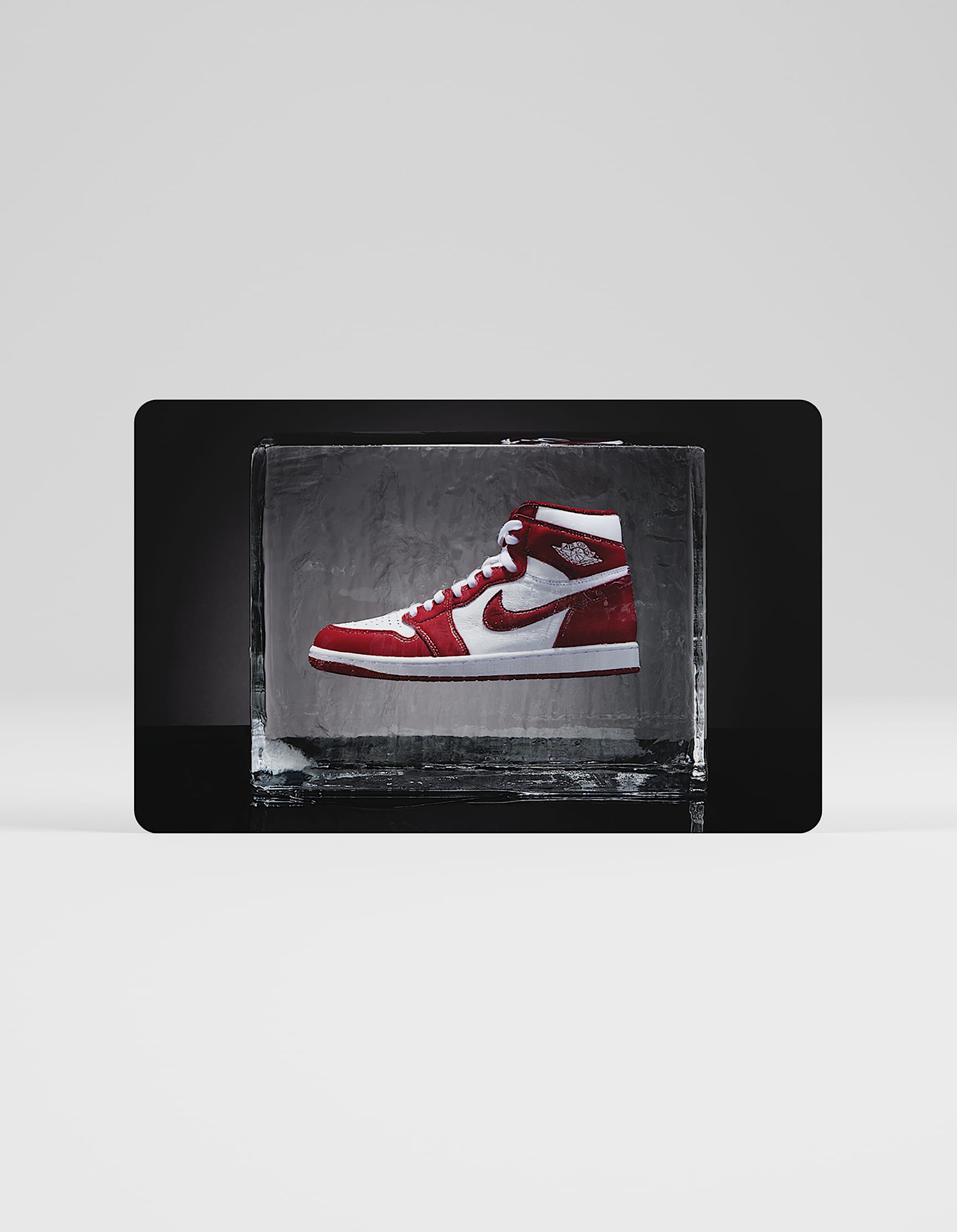 Nike Gift Card Mailed in a Mini Nike Shoebox - Black