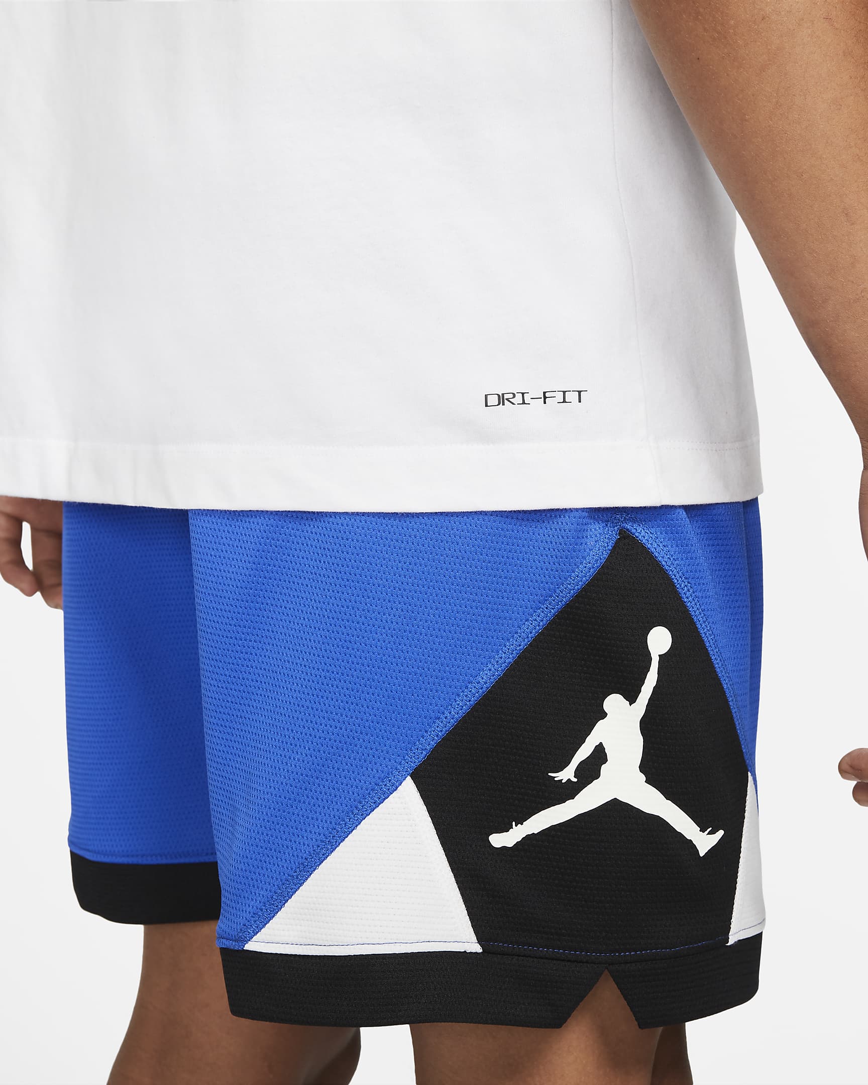 Jordan Jumpman férfipóló - Fehér/Fekete