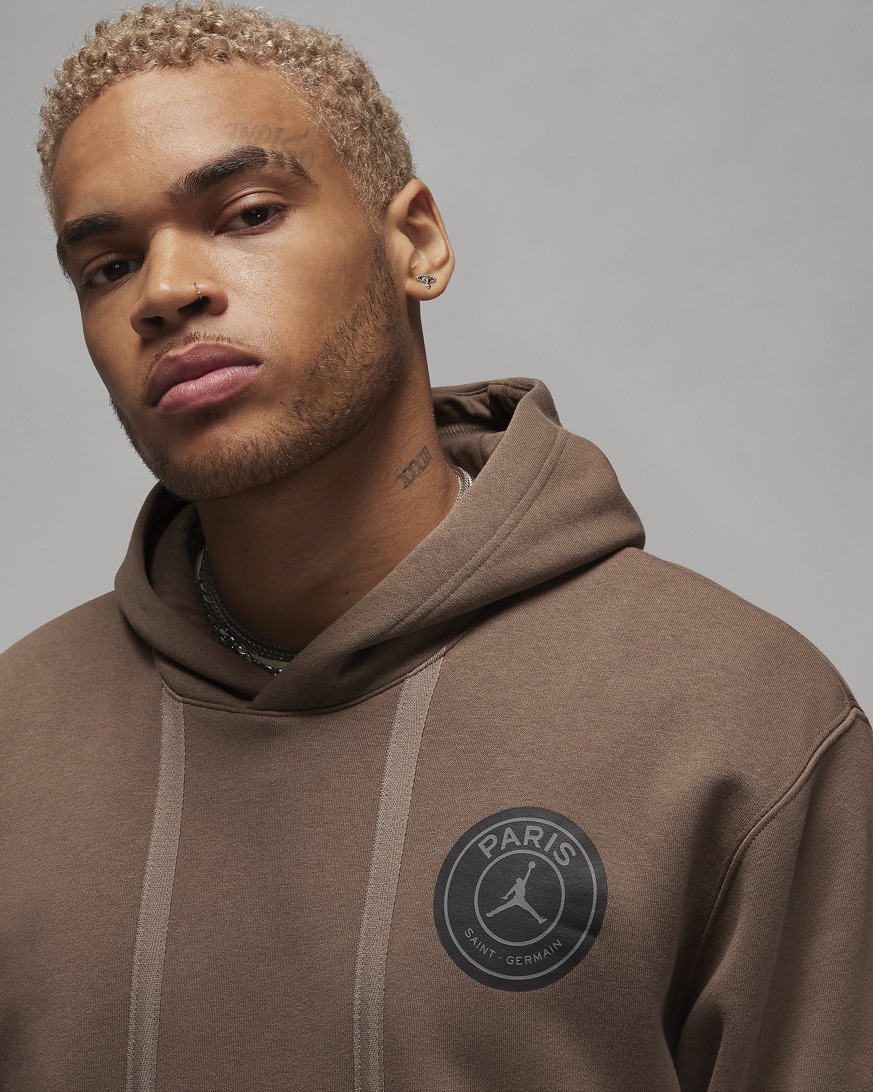 Paris SaintGermain Men's Fleece Pullover Hoodie. Nike DK